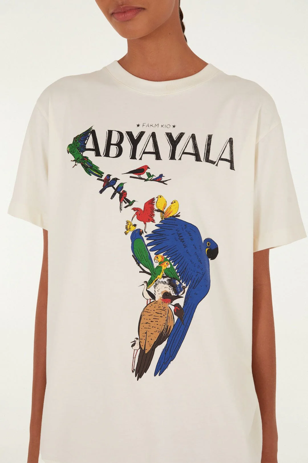 Off-White Abya Yala Organic Cotton T-Shirt - Image 2