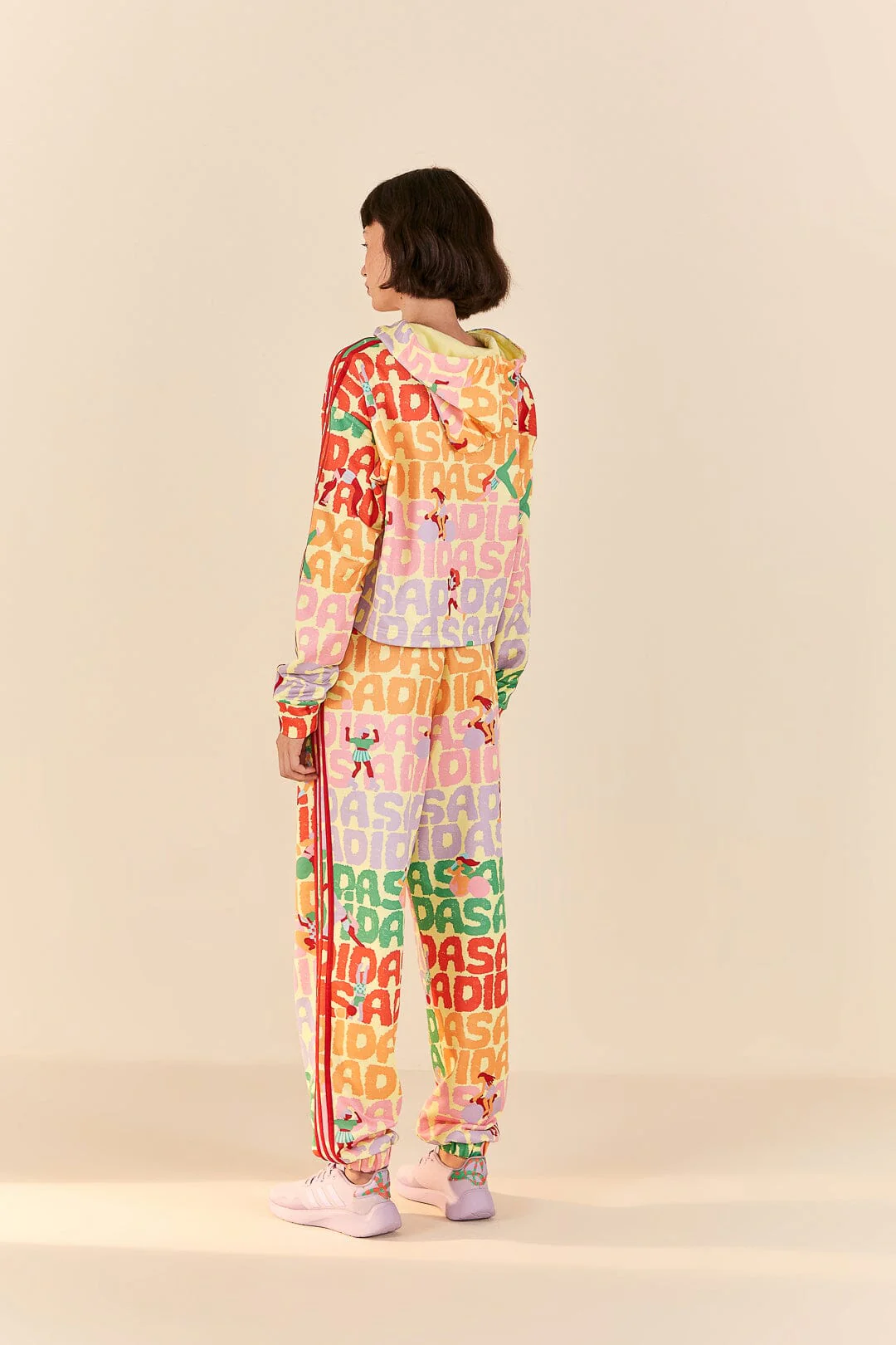 Adidas Farm Hoodie Pearl Citrine - Image 4