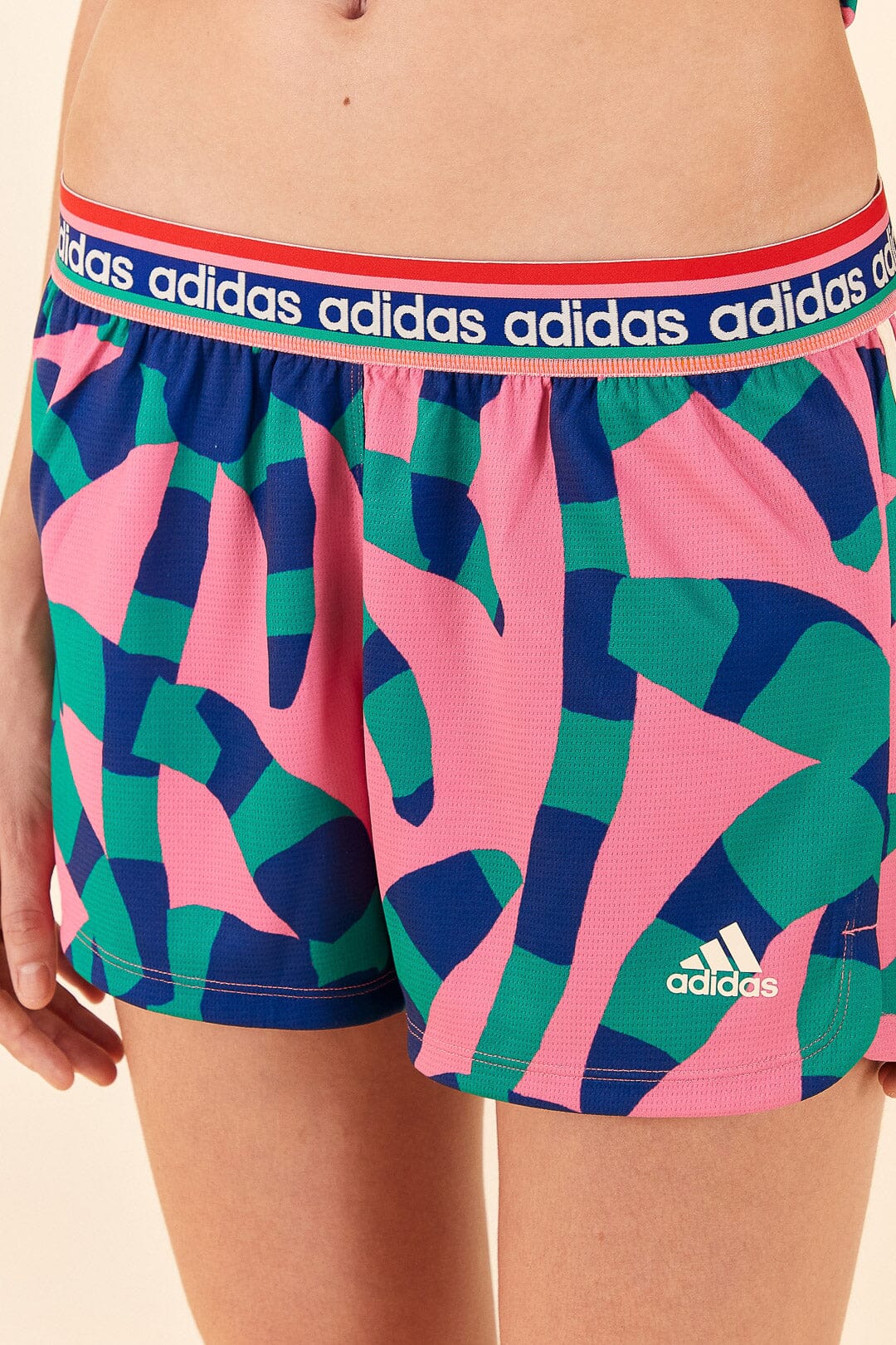 Adidas Farm Pacer Shorts Magenta - Image 3