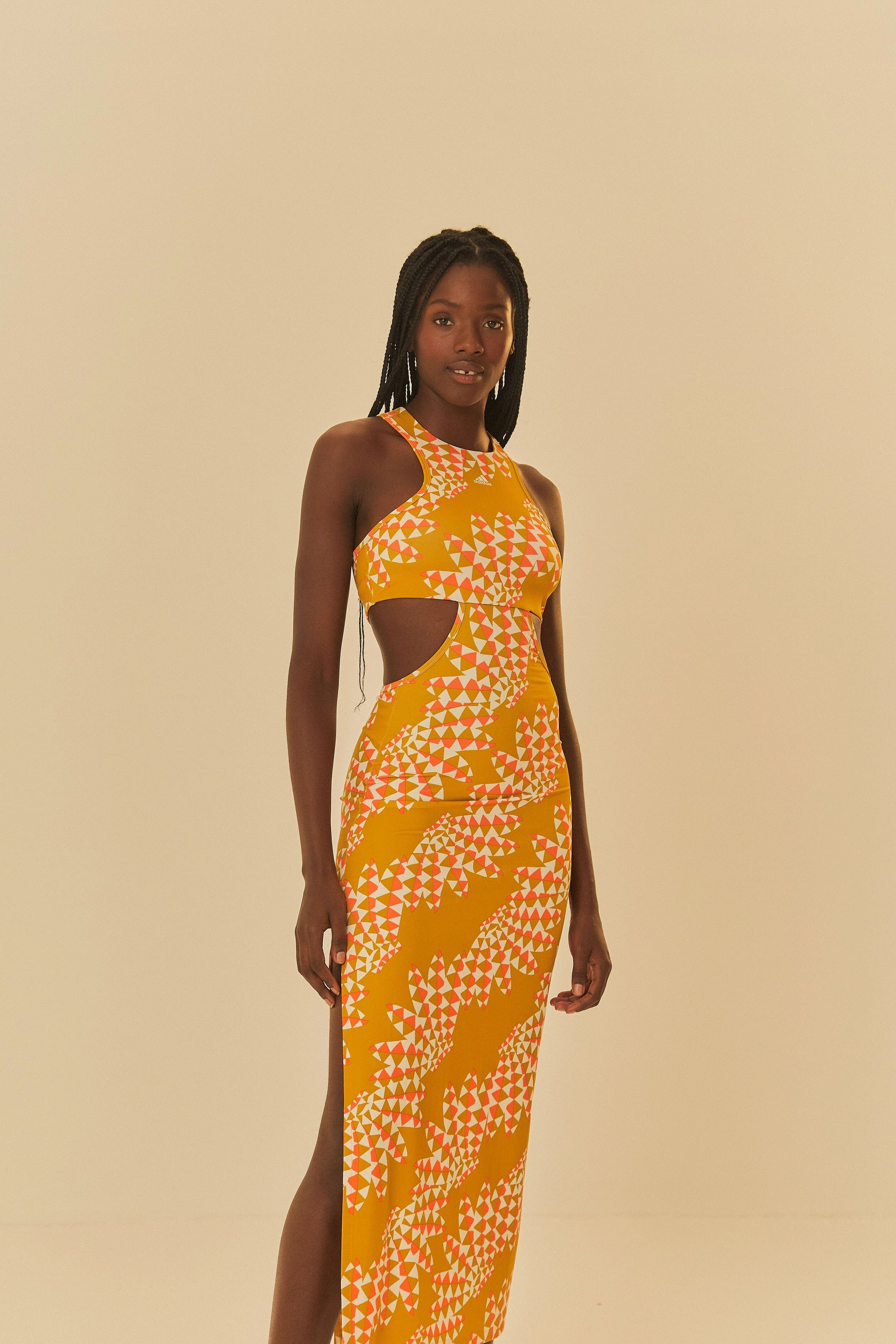 Adidas Farm Psychedelic Wave Green Dress - Image 3