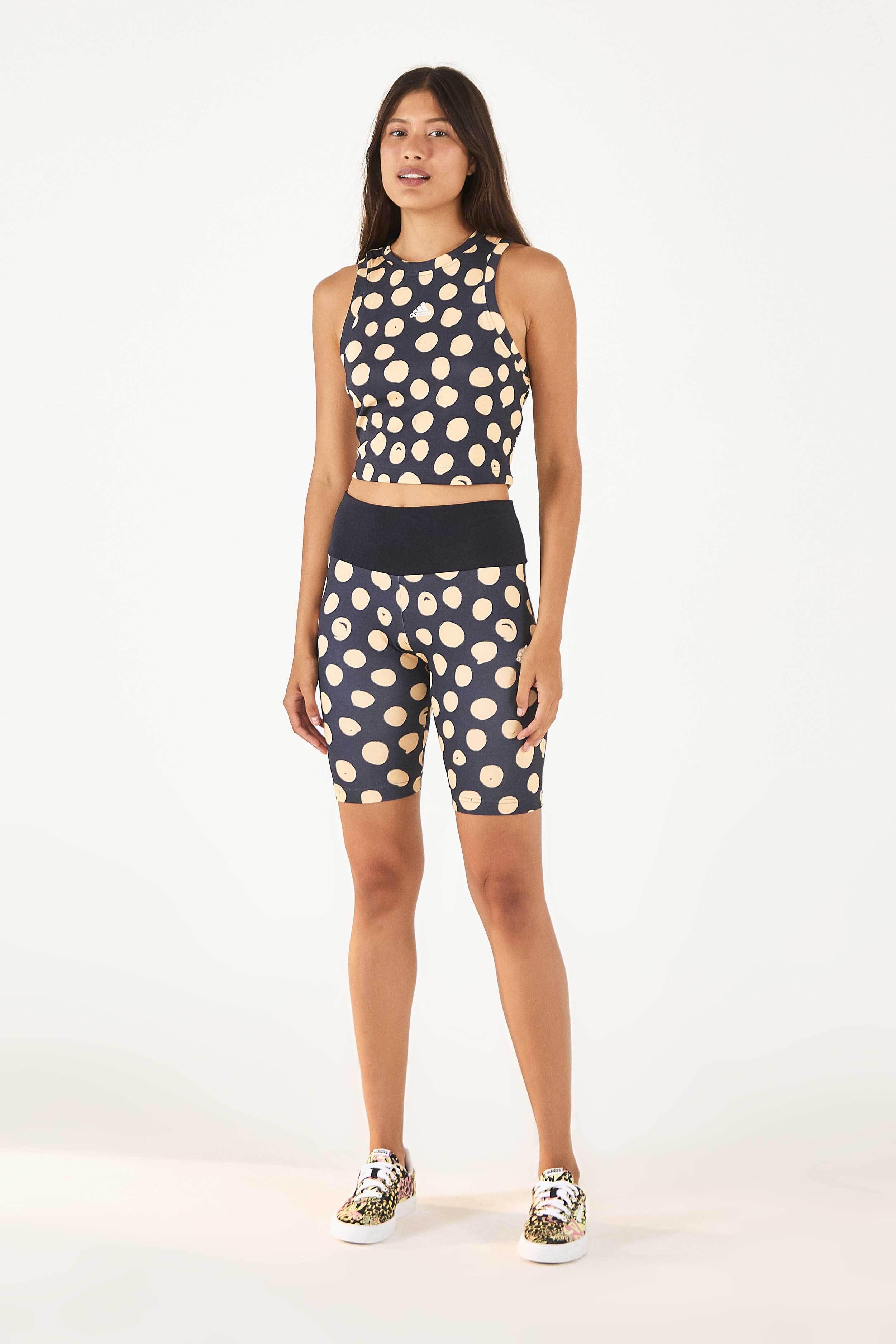 ADIDAS FARM TOTALLY NEW RIO BIKER SHORTS PINK - Image 4