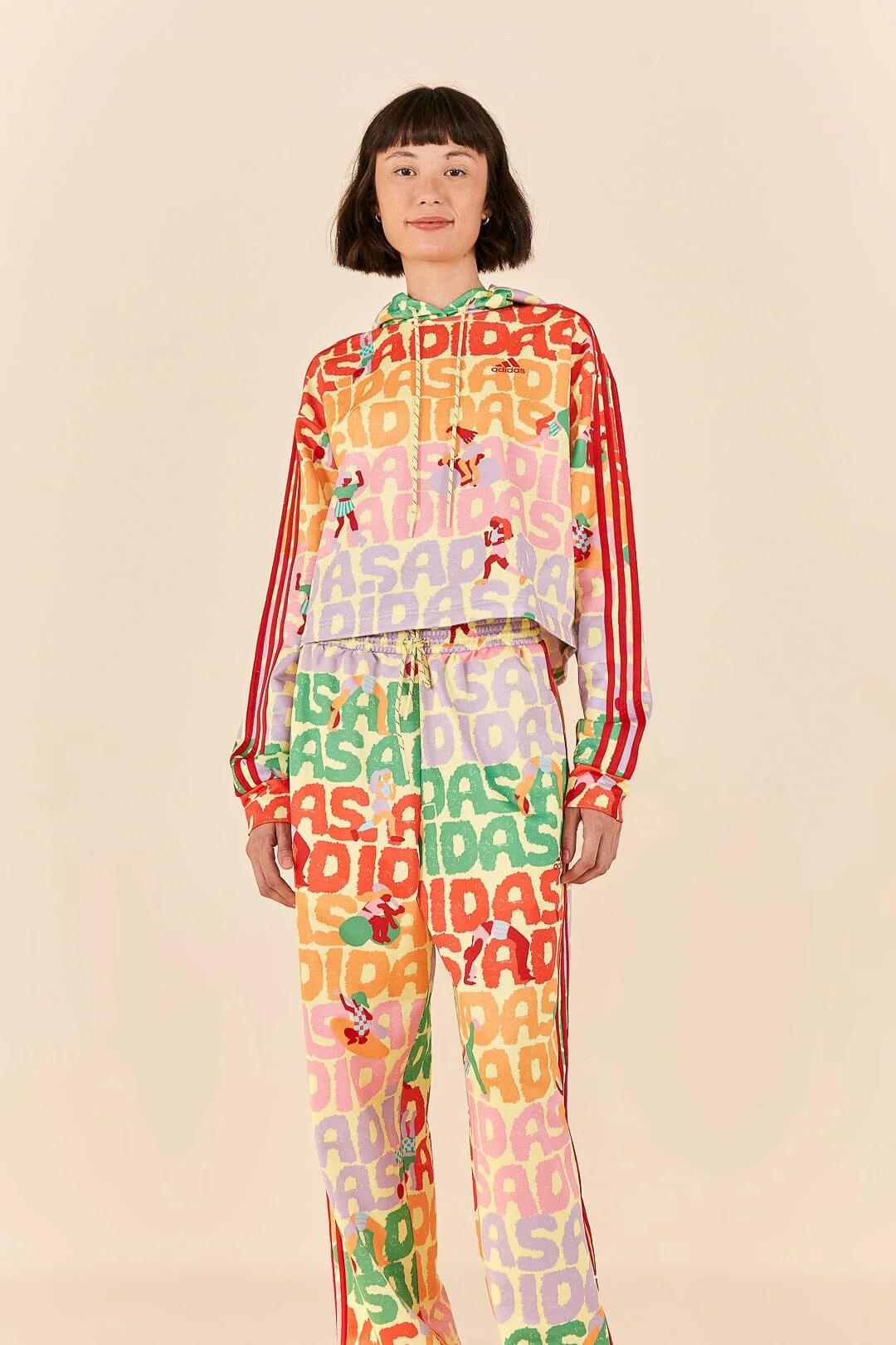 Adidas Farm Trackpants Pearl Citrine - Image 4