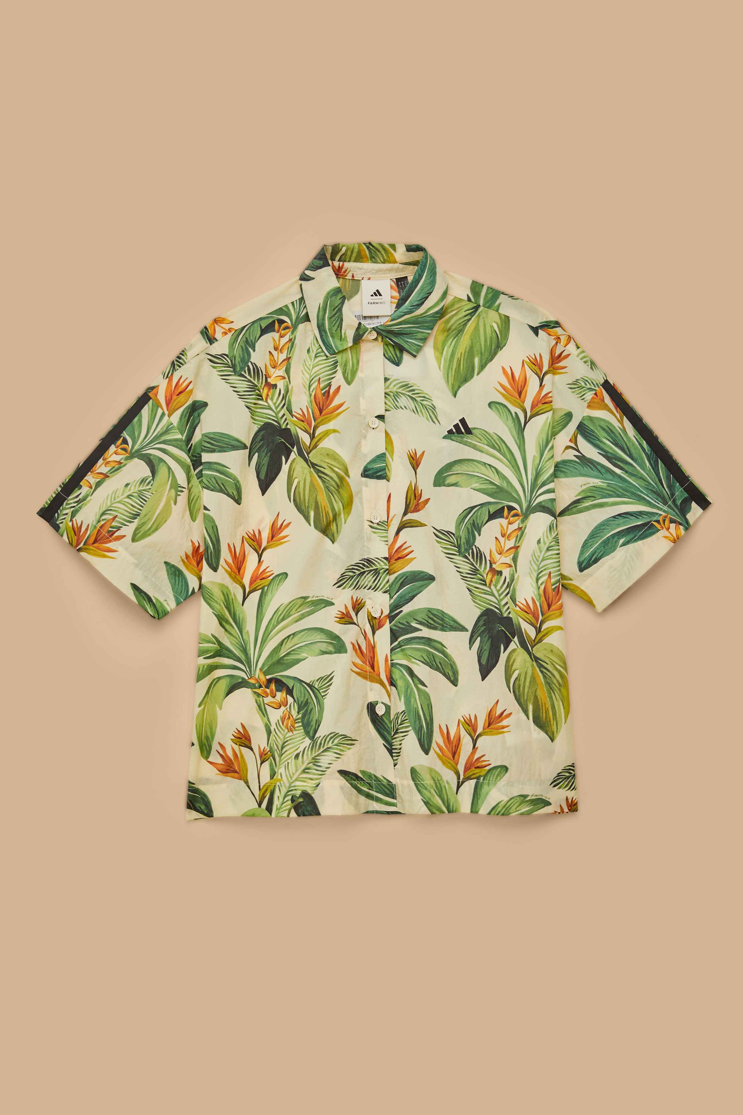 Adidas Tropical Breeze Cream White Shirt - Image 4
