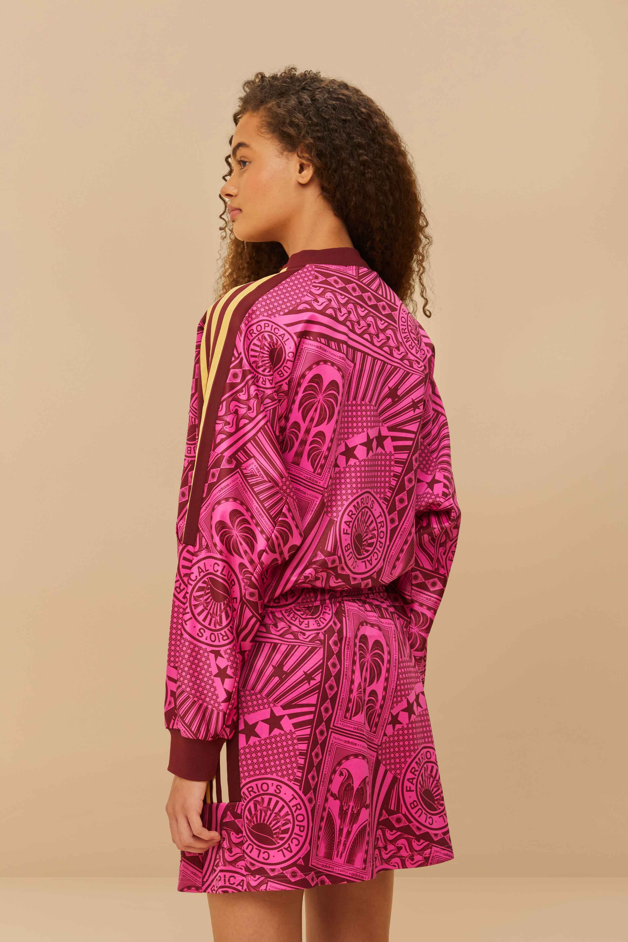 Adidas Tropical Club Pink Skirt - Image 3
