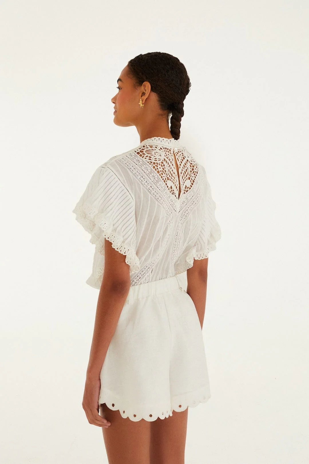 Off-White Artisanal Euroflax™ Premium Linen Short - Image 3