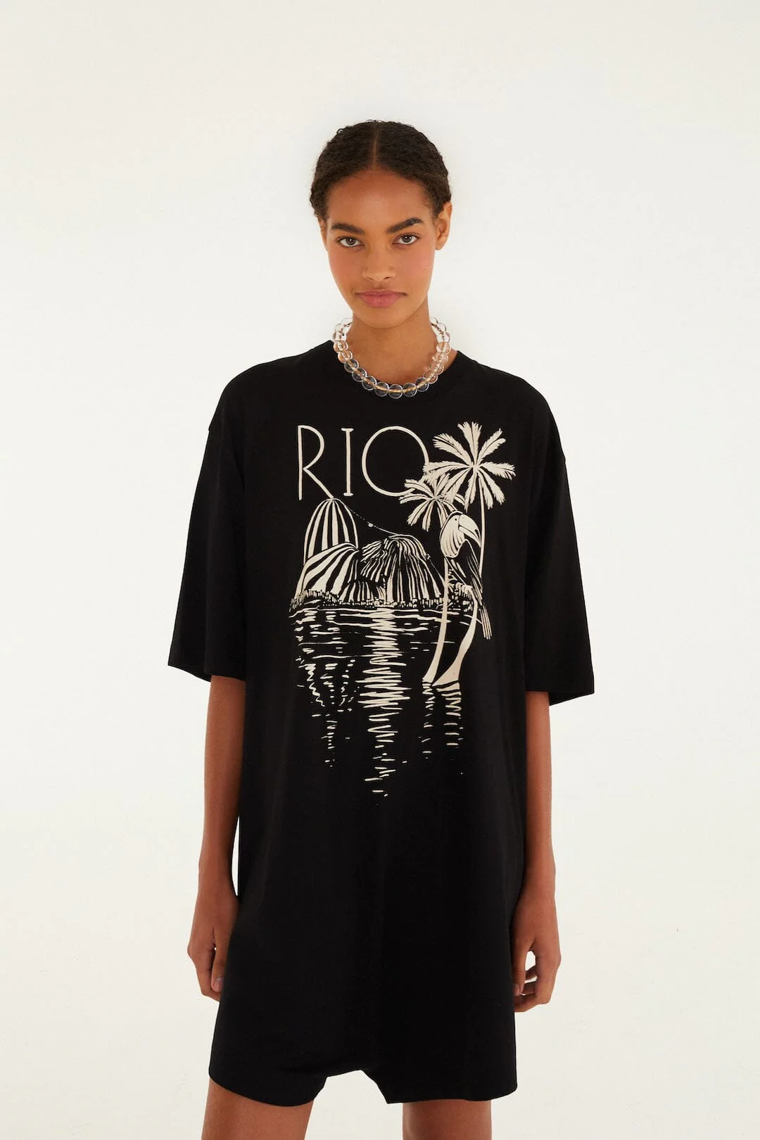 B&w Rio Organic Cotton Mini Jumpsuit - Image 4