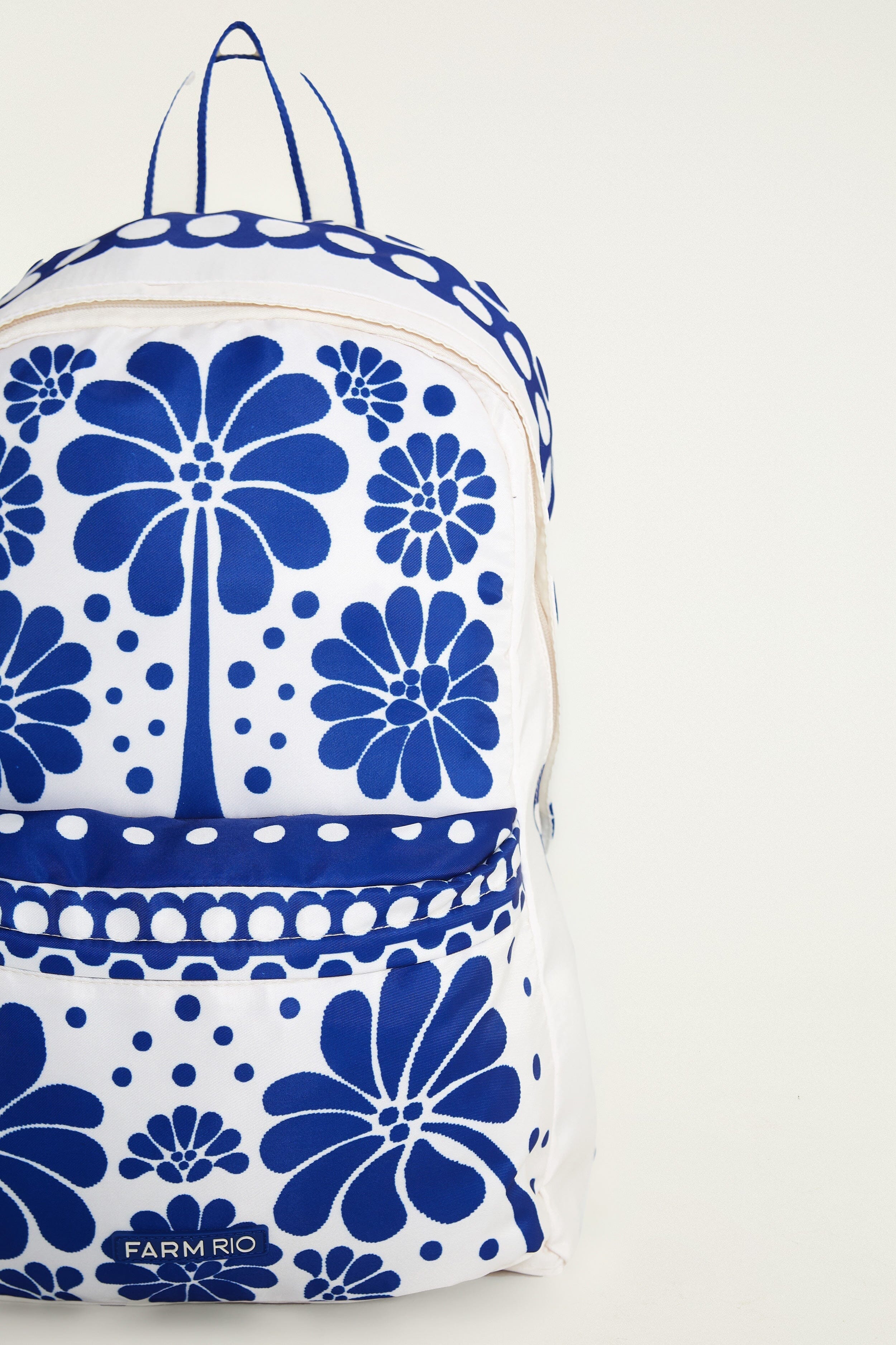 Blue Palermo Pocket Backpack - Image 2