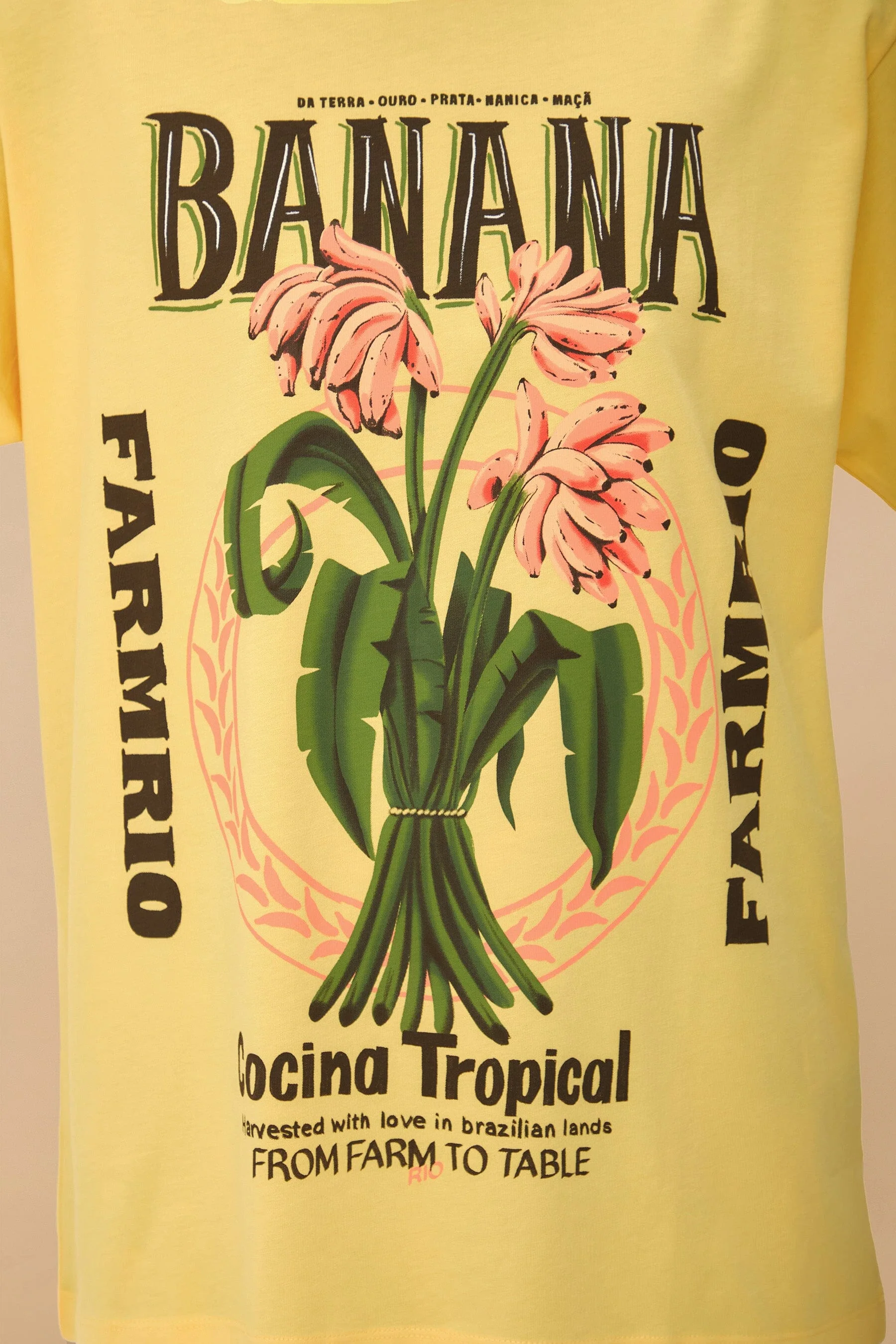 Yellow Banana Cocina Relaxed T-Shirt - Image 4