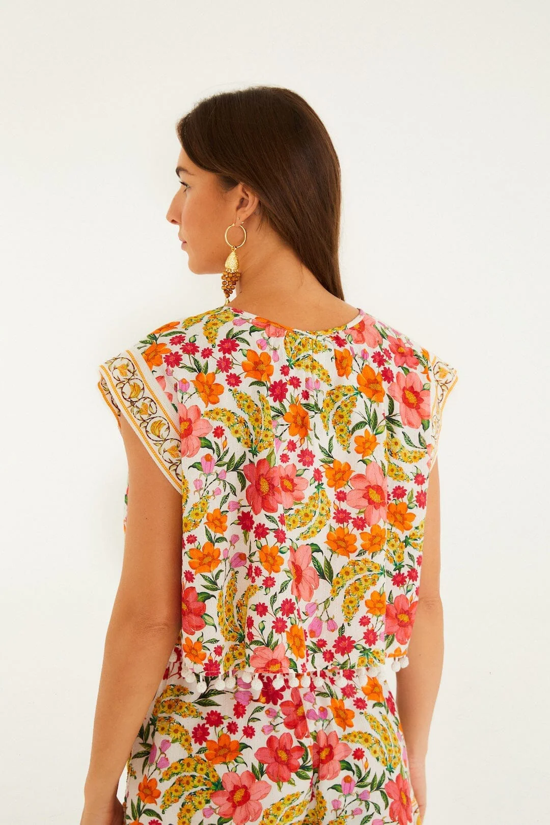 Banana Flowers Blouse - Image 3