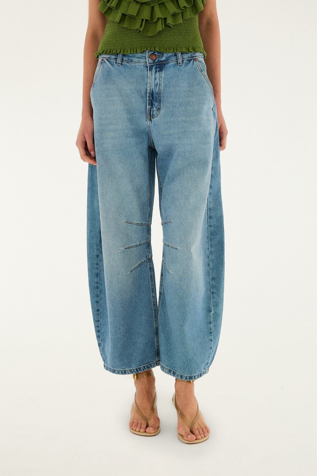 Barrel Denim Pants - Image 3