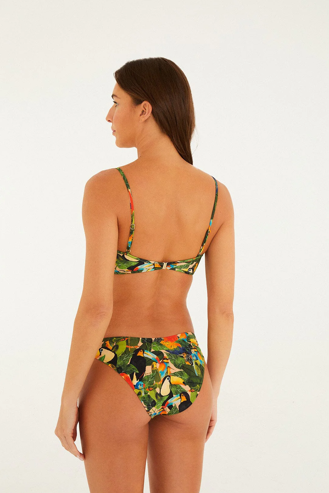 Bird Leaves Low Full Bikini Bottom - Image 3