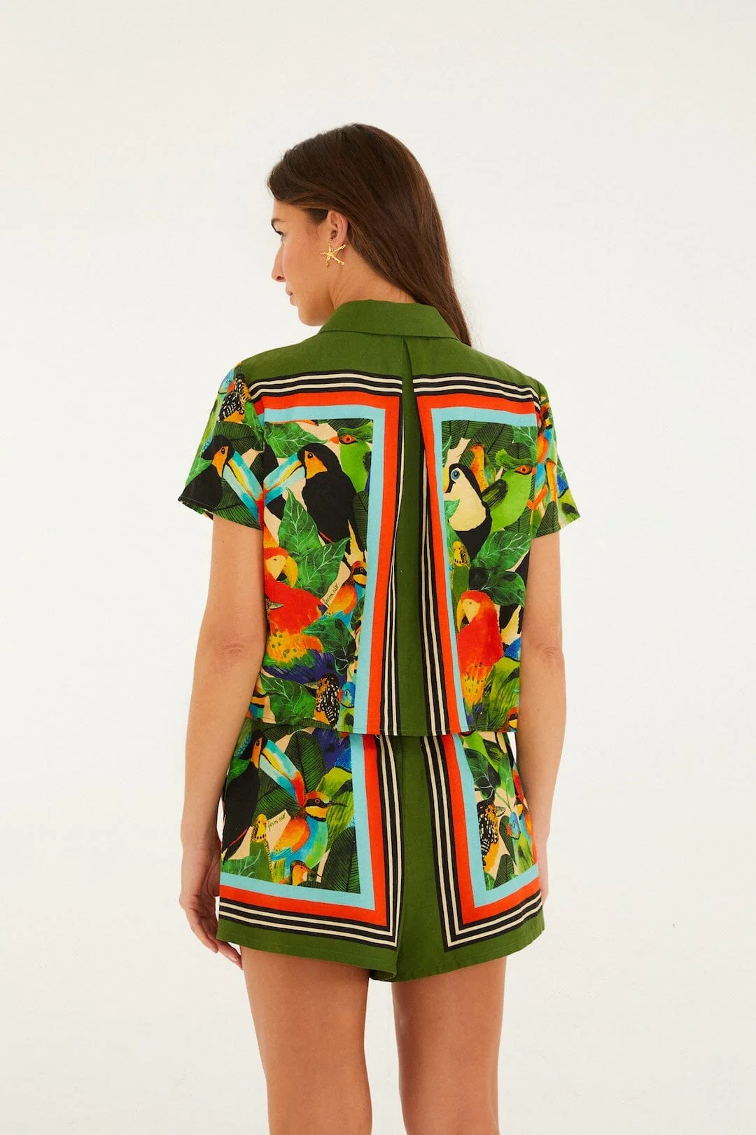 Bird Leaves Shirt - Image 3