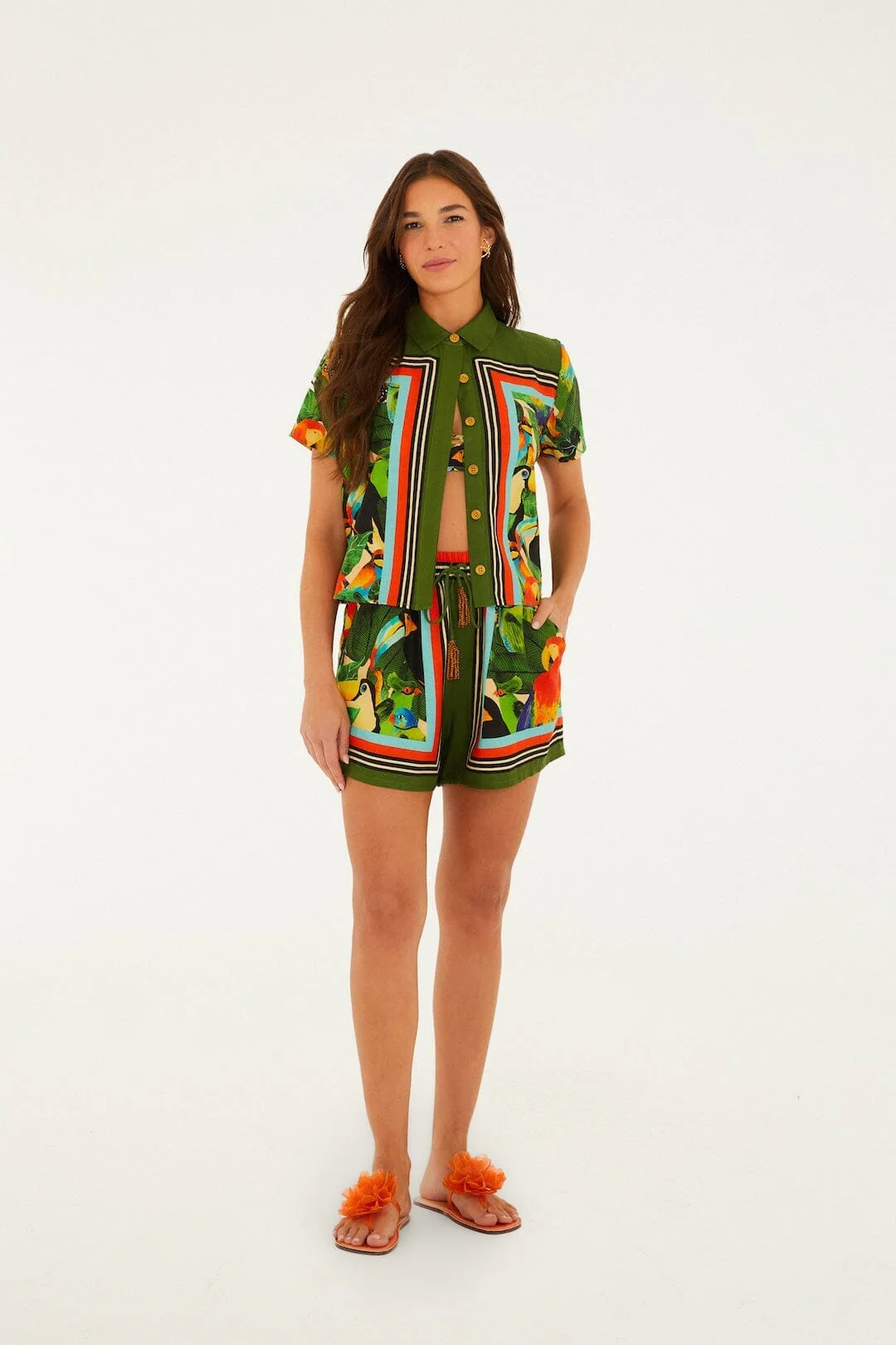 Bird Leaves Shorts - Image 4
