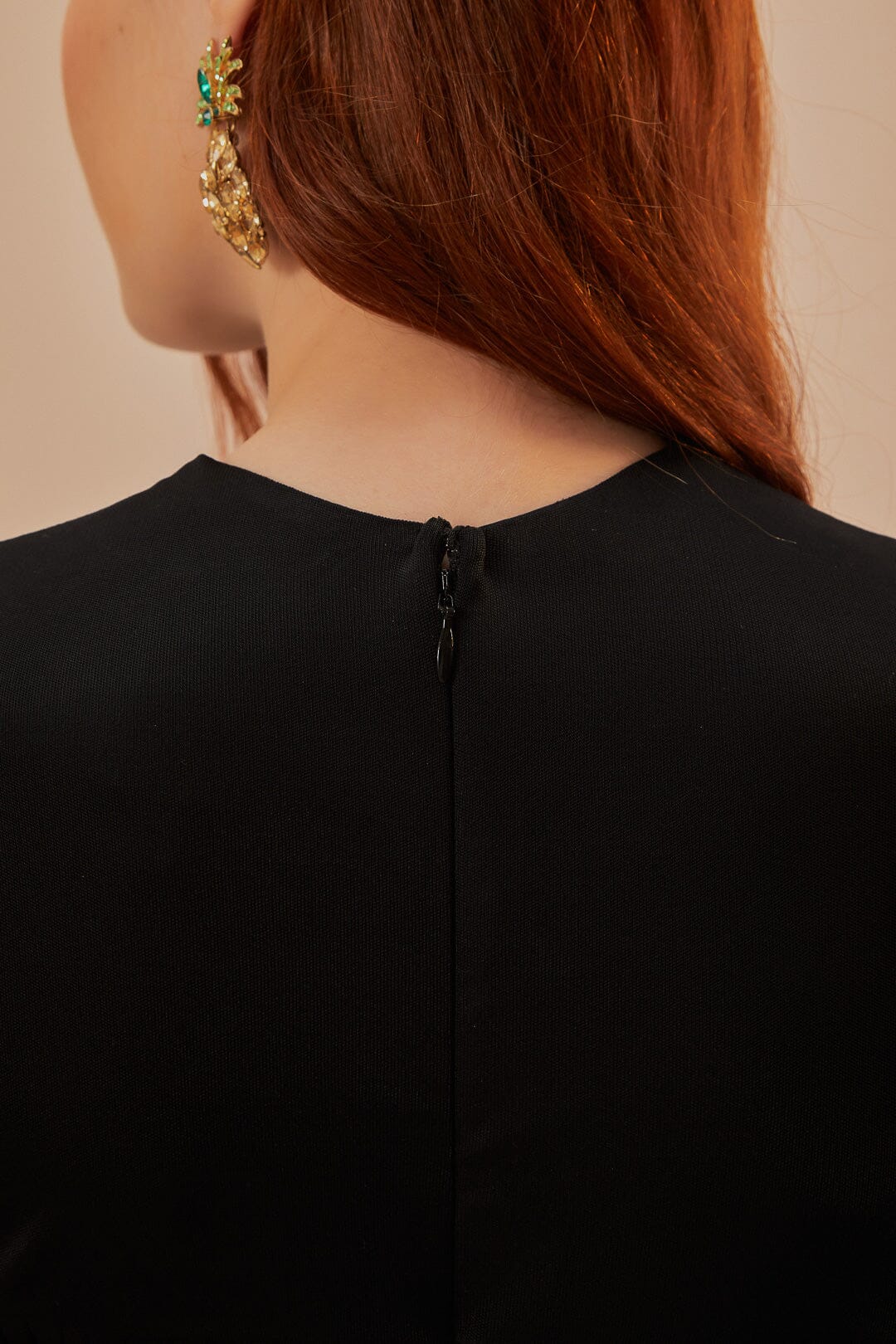 Black Long Sleeve Knot Jumpsuit - Image 5
