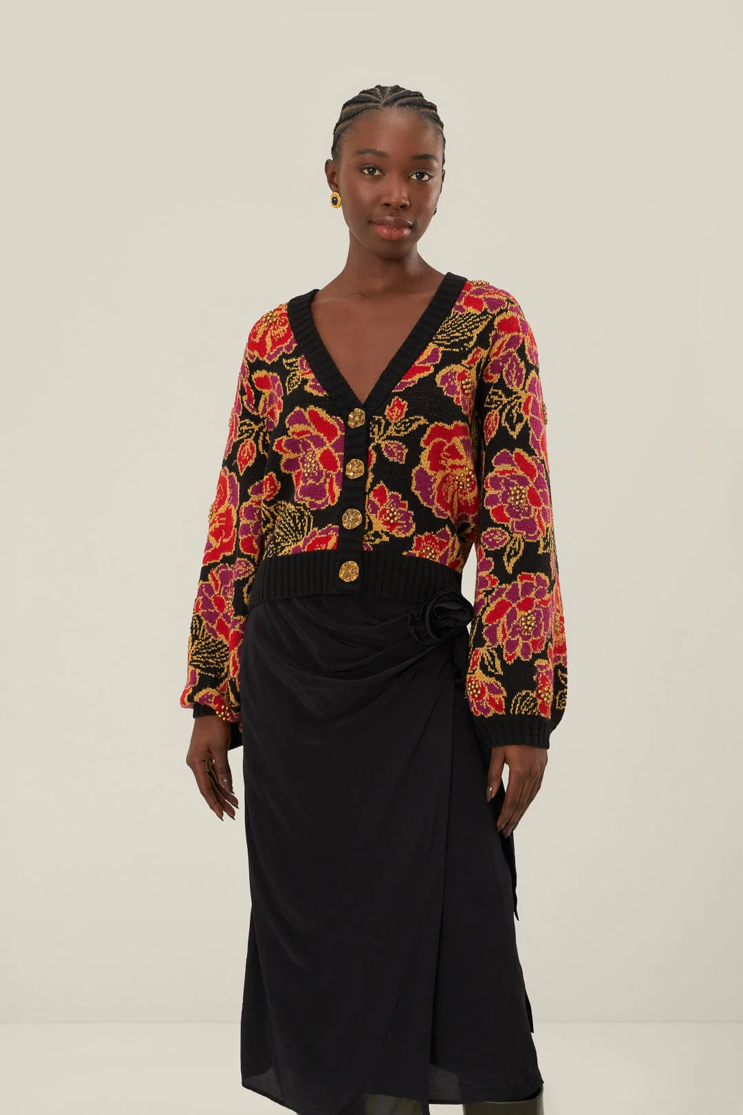 Black Midi Skirt - Image 5