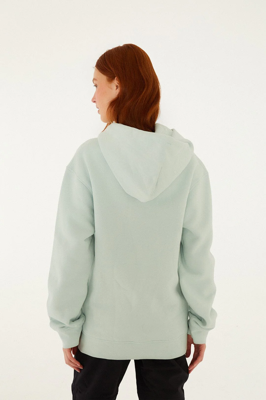 Blue Snow Macaw Hooded Sweatshirt - Image 3