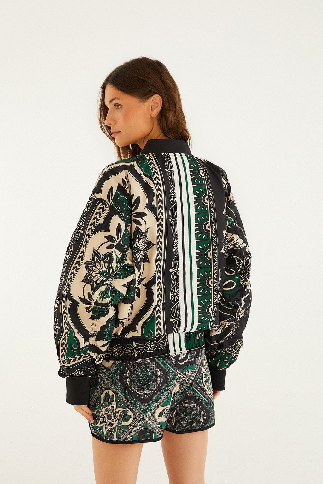 Borboho Scarves Black Adidas Jacket - Image 4