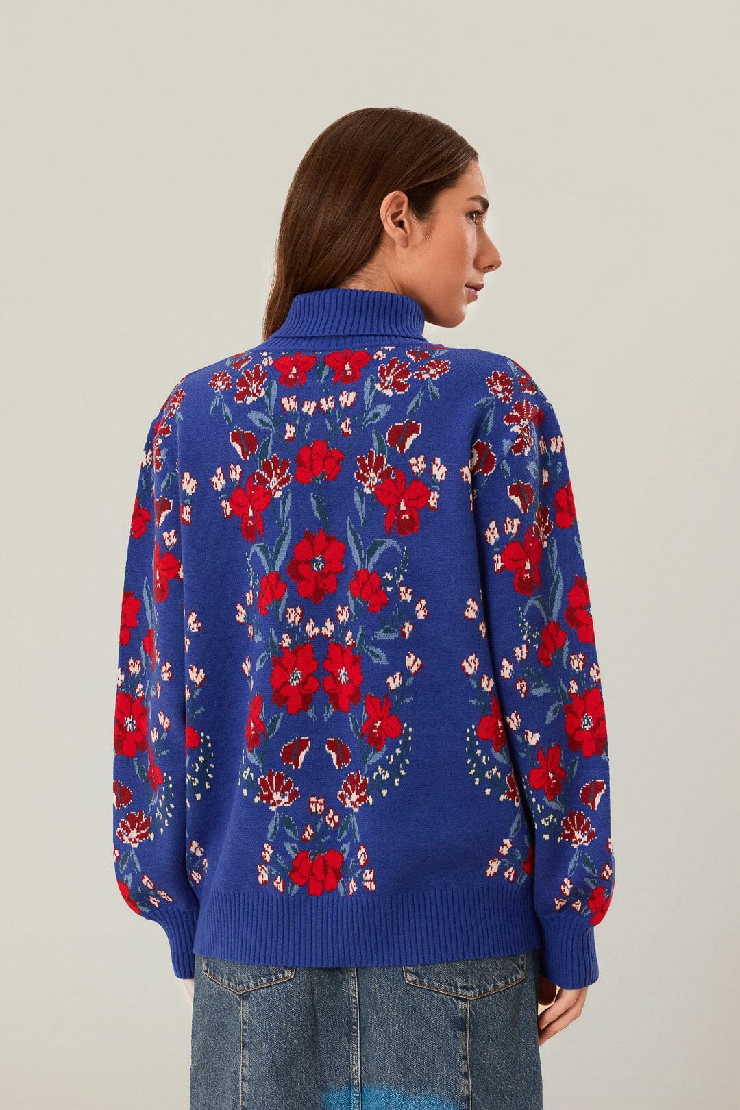 Butterflower Knit Sweater - Image 3
