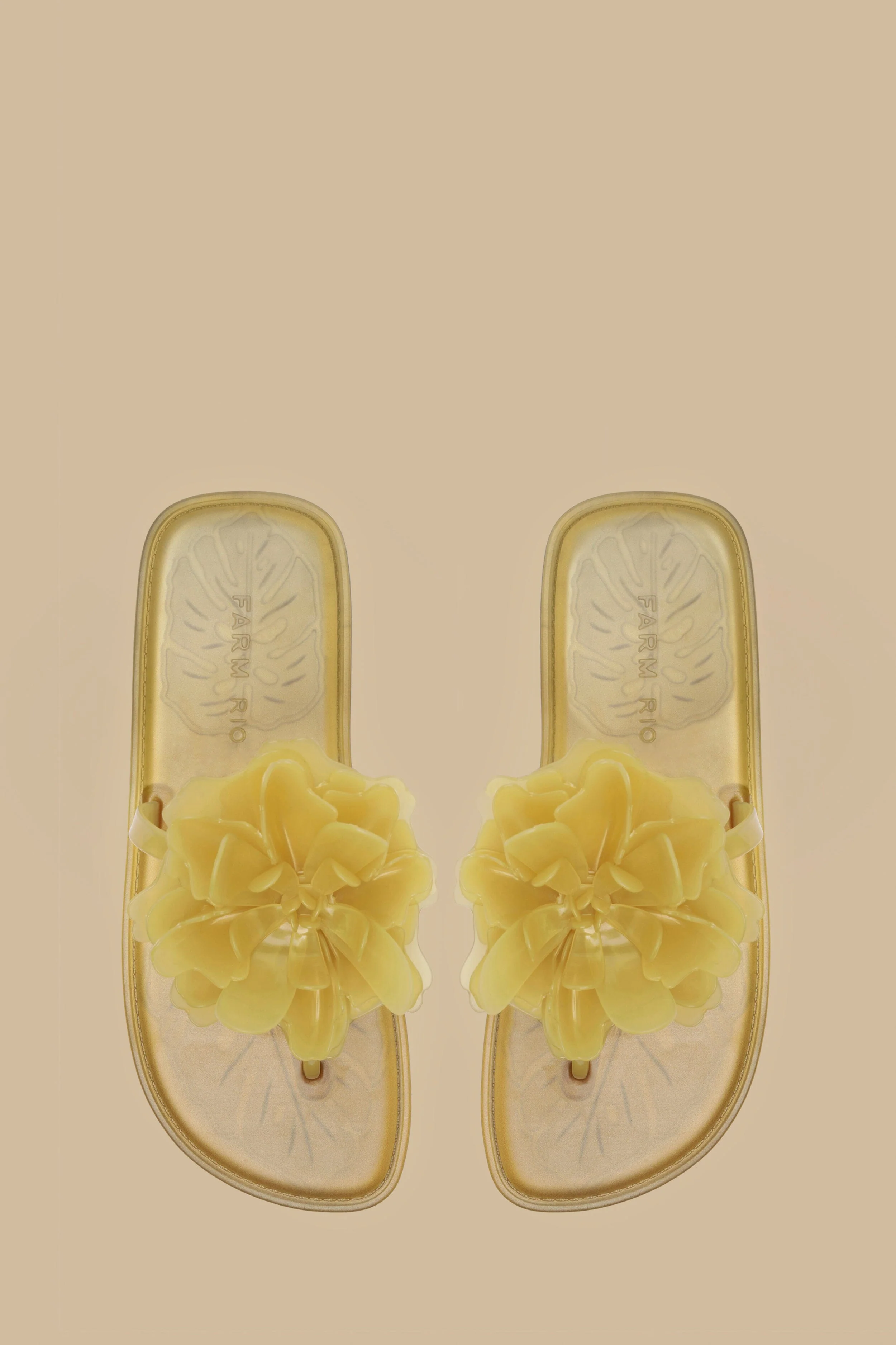 Buttermilk Flower Jelly Flat Sandal - Image 5