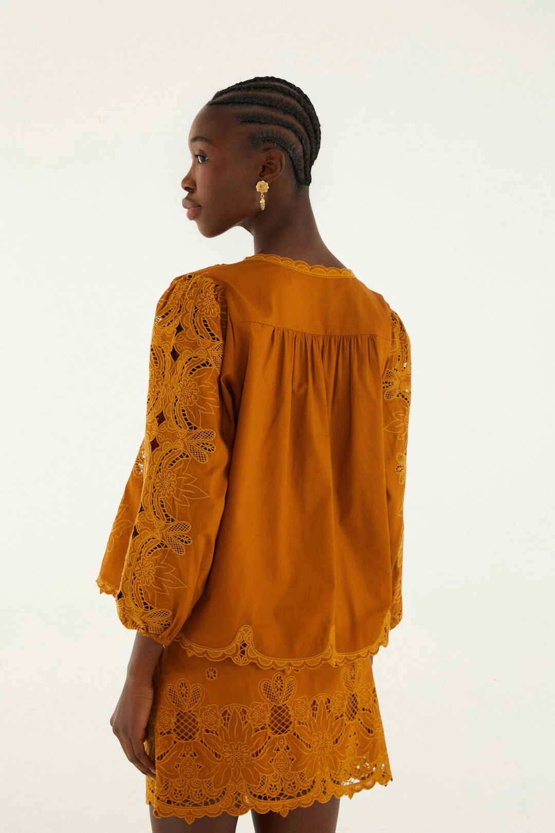 Camel Richelieu Mini Skirt - Image 3