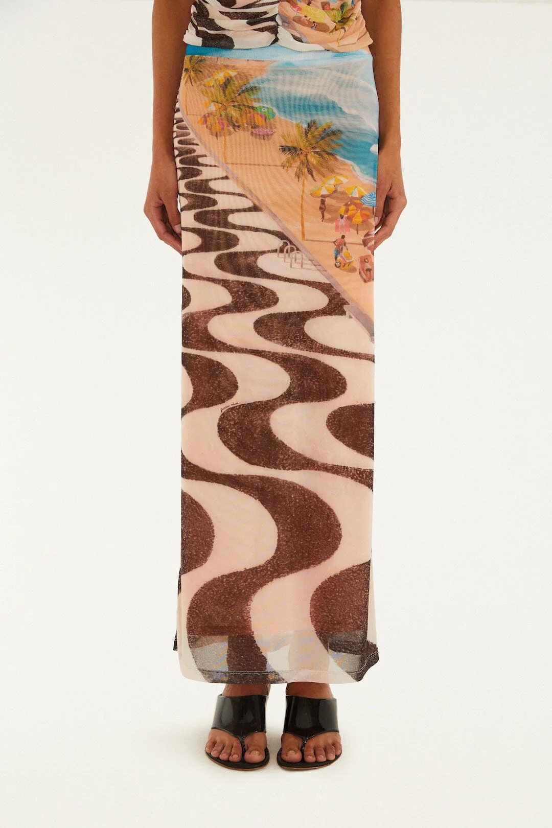 Multicolor Copacabana Beach Skirt - Image 2