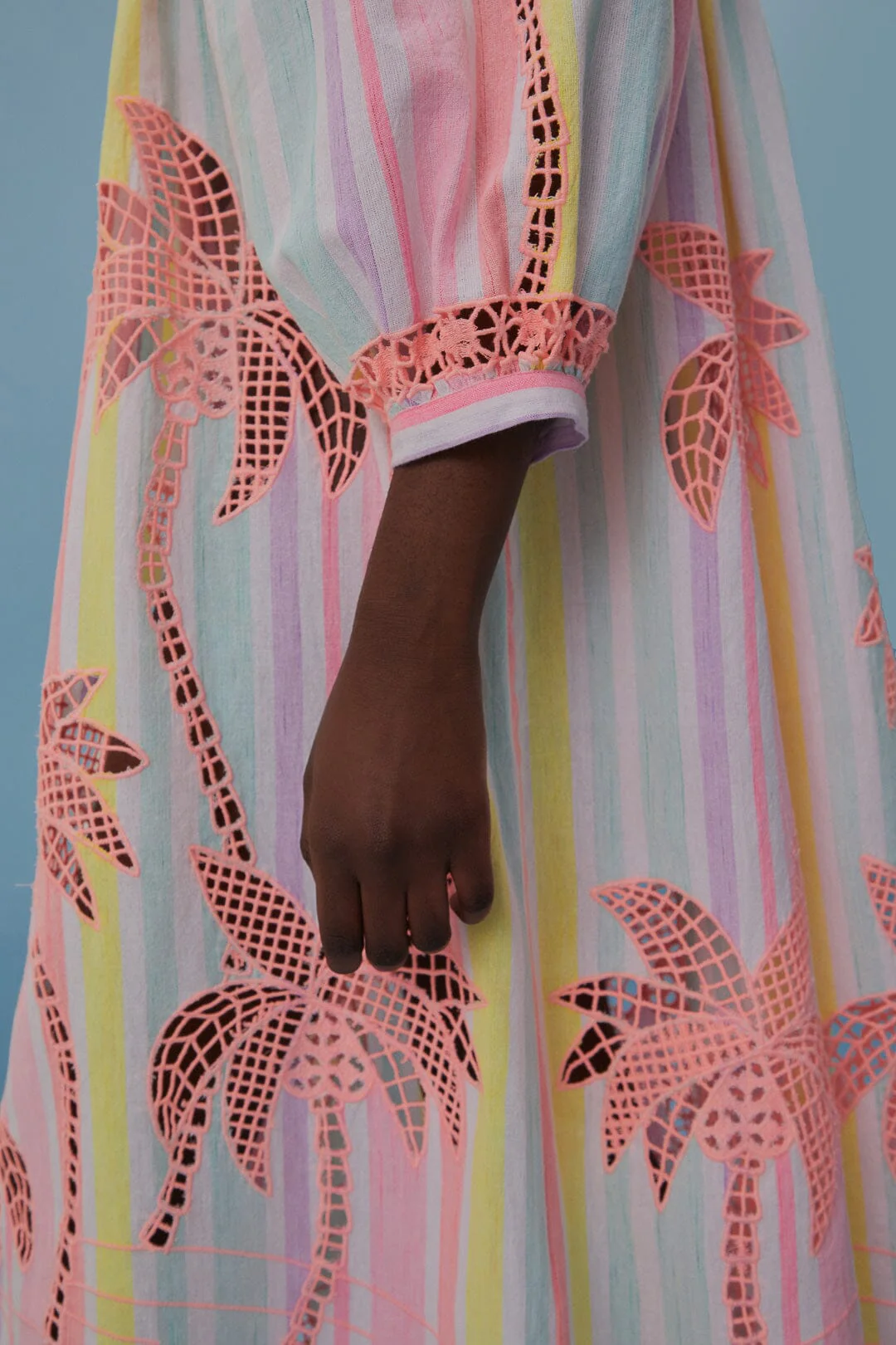 Embroidered Coconut Richelieu Cover-Up - Image 6