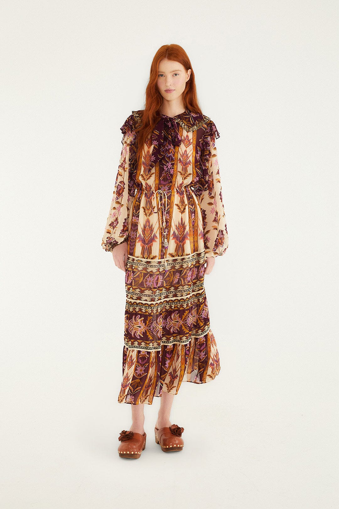 Brown Flower Clog - Image 6