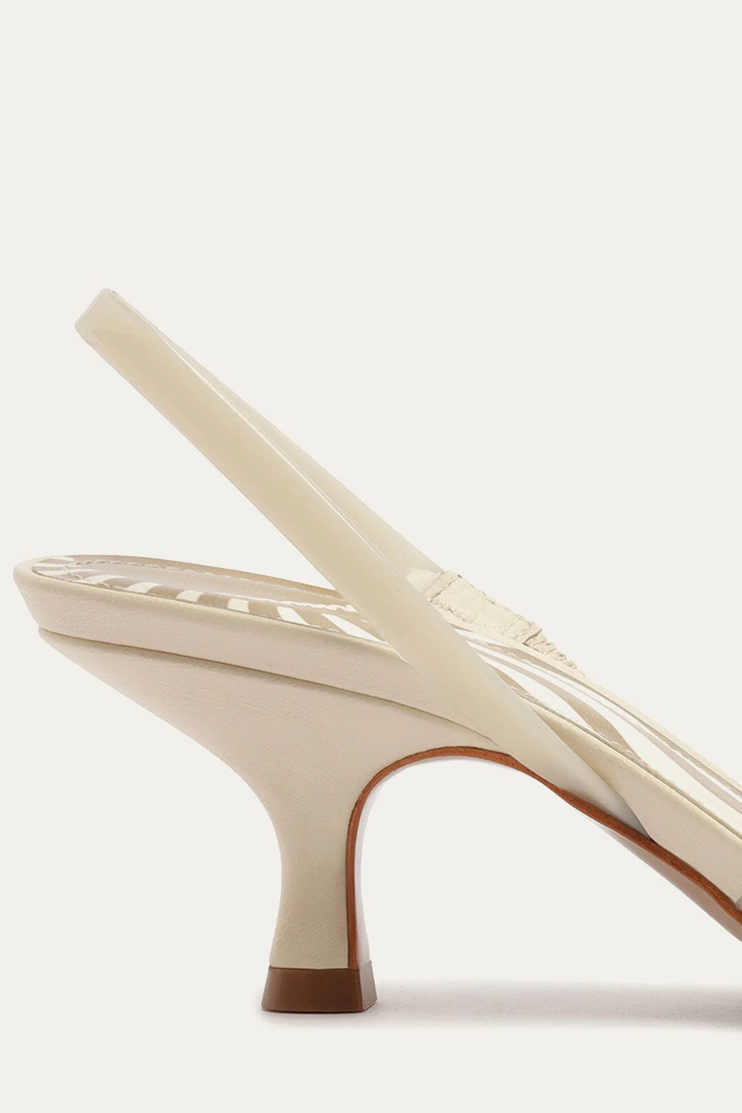 Off-White Flower Jelly Heeled Sandal - Image 6