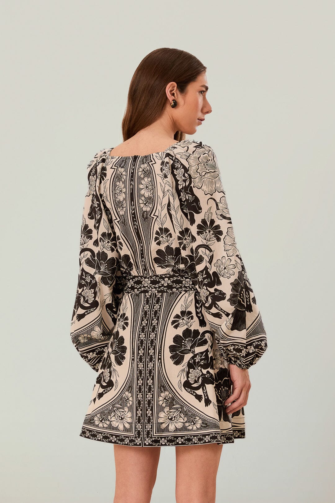 Off-White Flower Leopards Mini Skirt - Image 3
