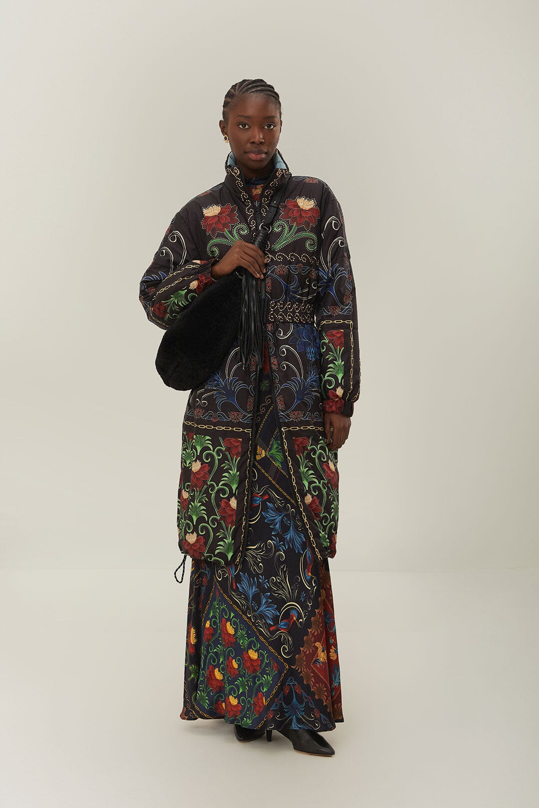 Reversible Flowing Beauty Puffer Jacket - Image 2
