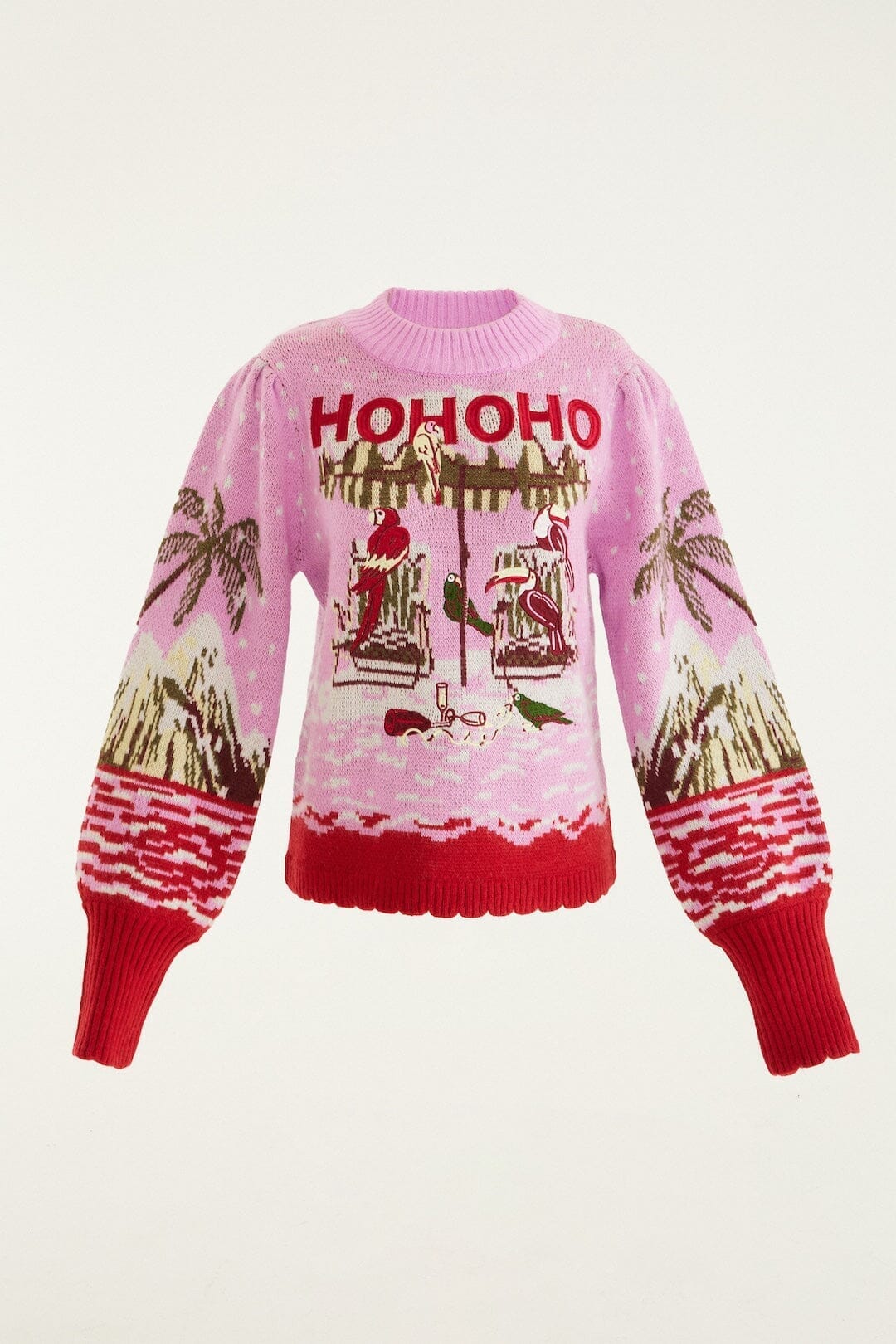 Pink From Sand To Snow Knit Sweater - Image 4
