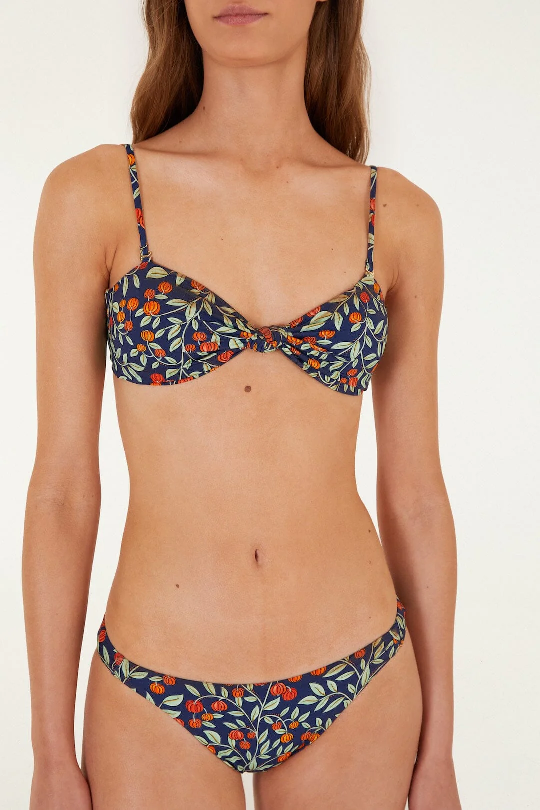 Dark Blue Fruit Beauty Basic Bikini Bottom - Image 4