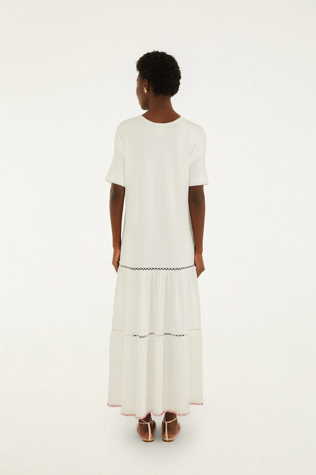 Have A Nice Trip Organic Cotton Maxi Dress - Image 3