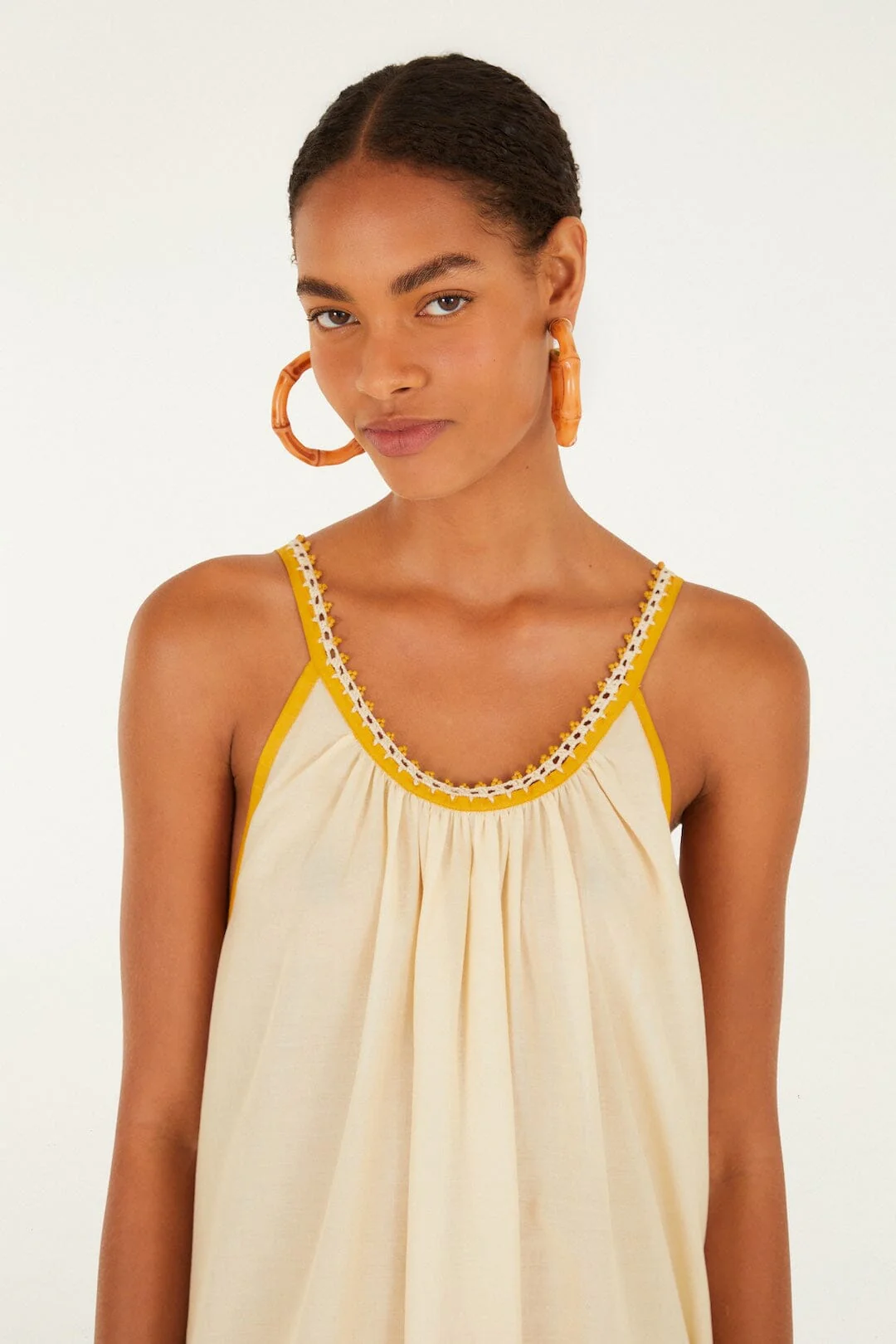 Light Blush Hilo Stripes Maxi Dress - Image 2