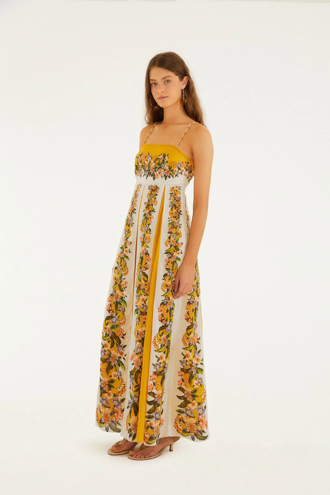 Sand Hilo Stripes Maxi Dress - Image 4
