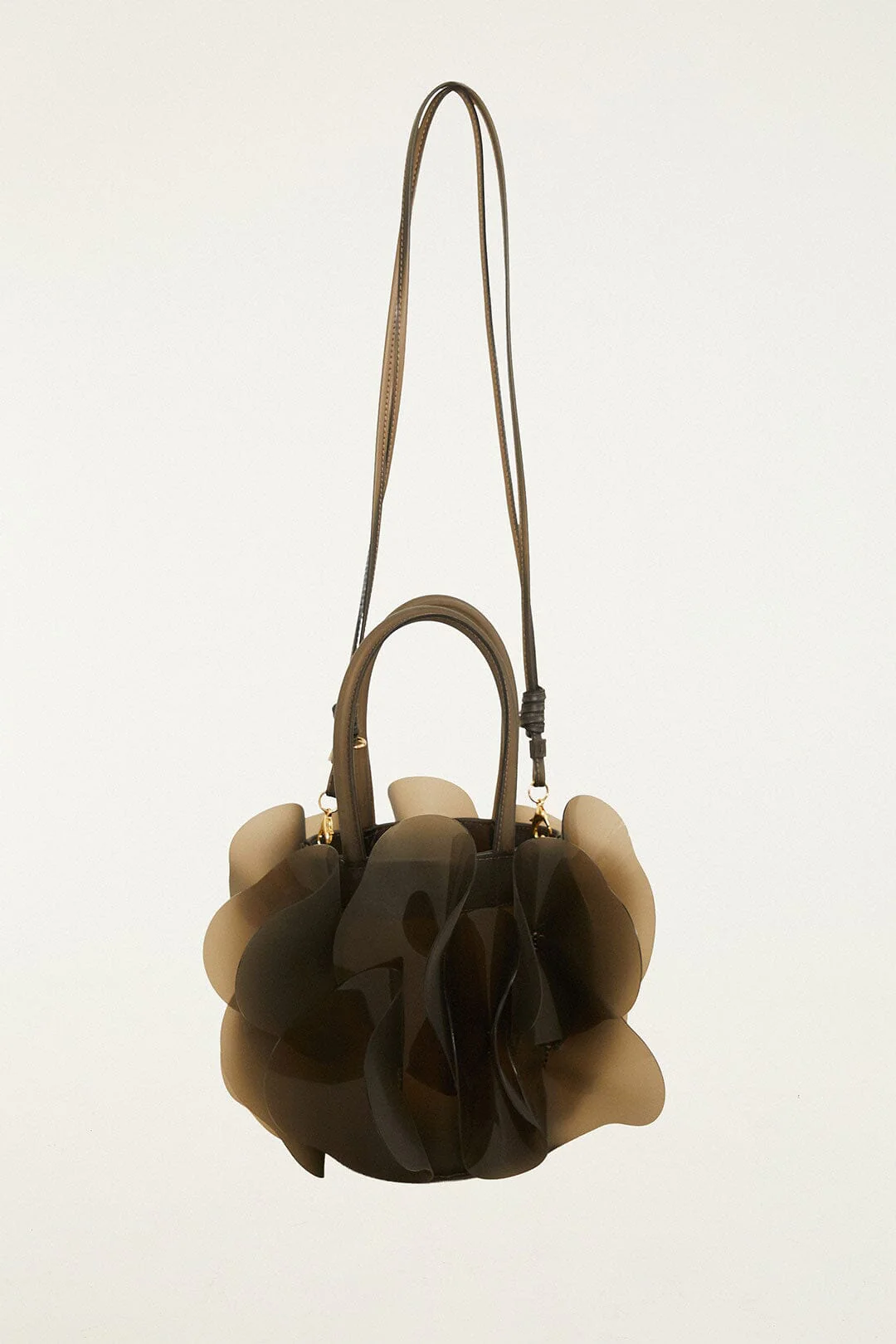 Dark Olive Jelly Flower Bag - Image 2