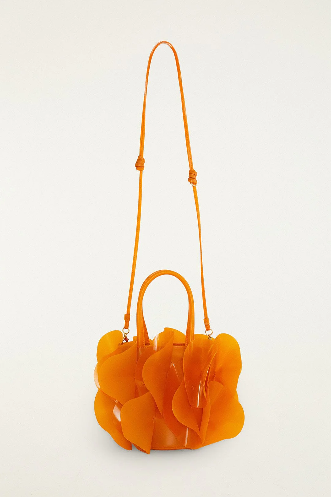Orange Jelly Flower Bag - Image 4