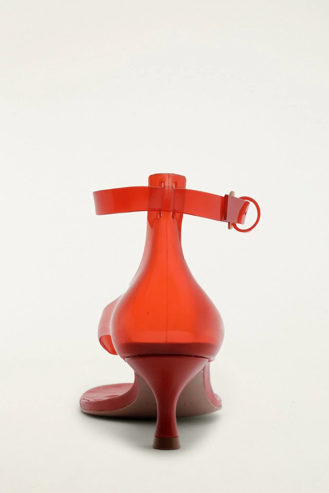 Red Jelly Heel Sandal - Image 6