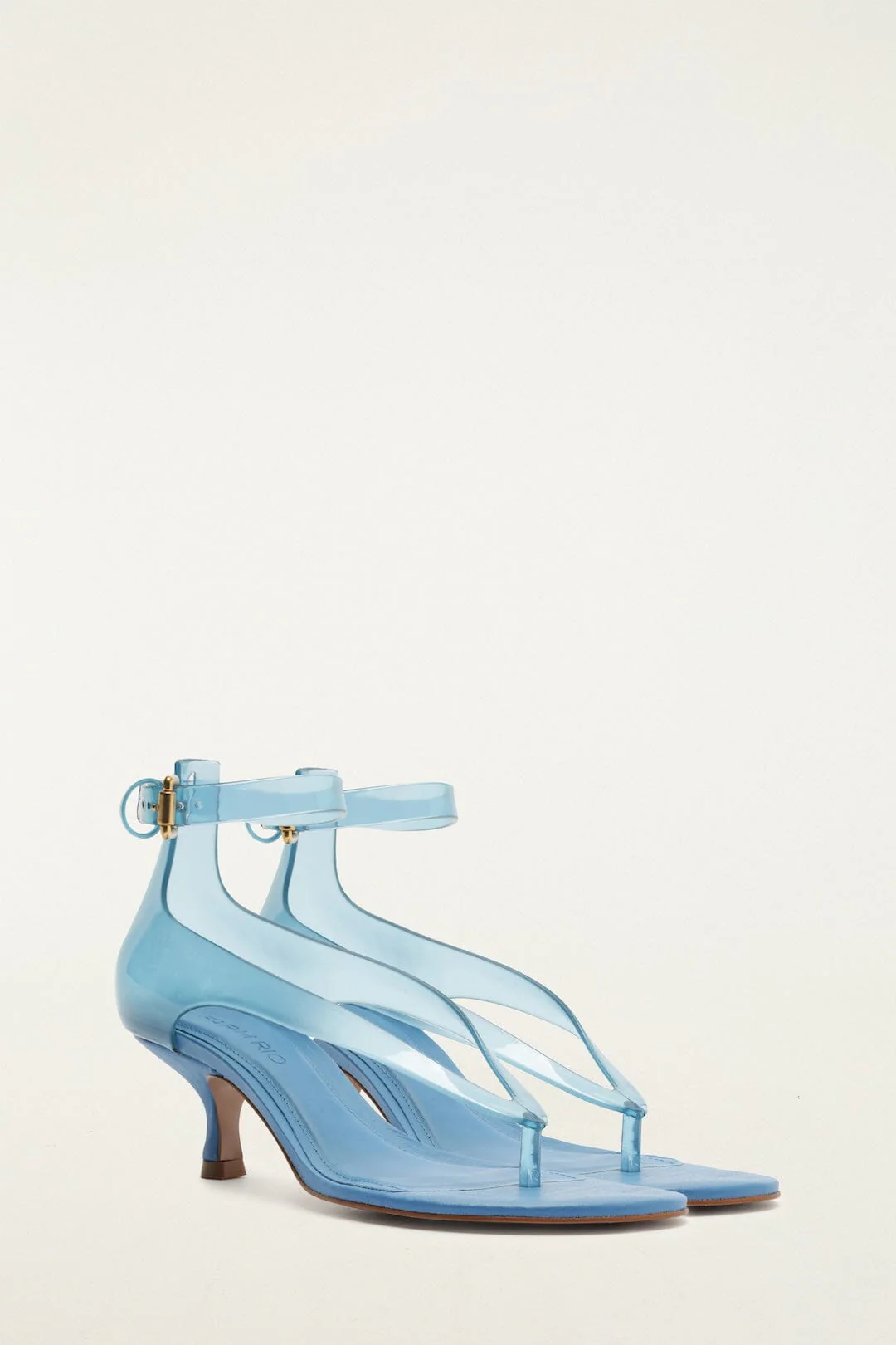 Blue Jelly Heel Sandal - Image 2