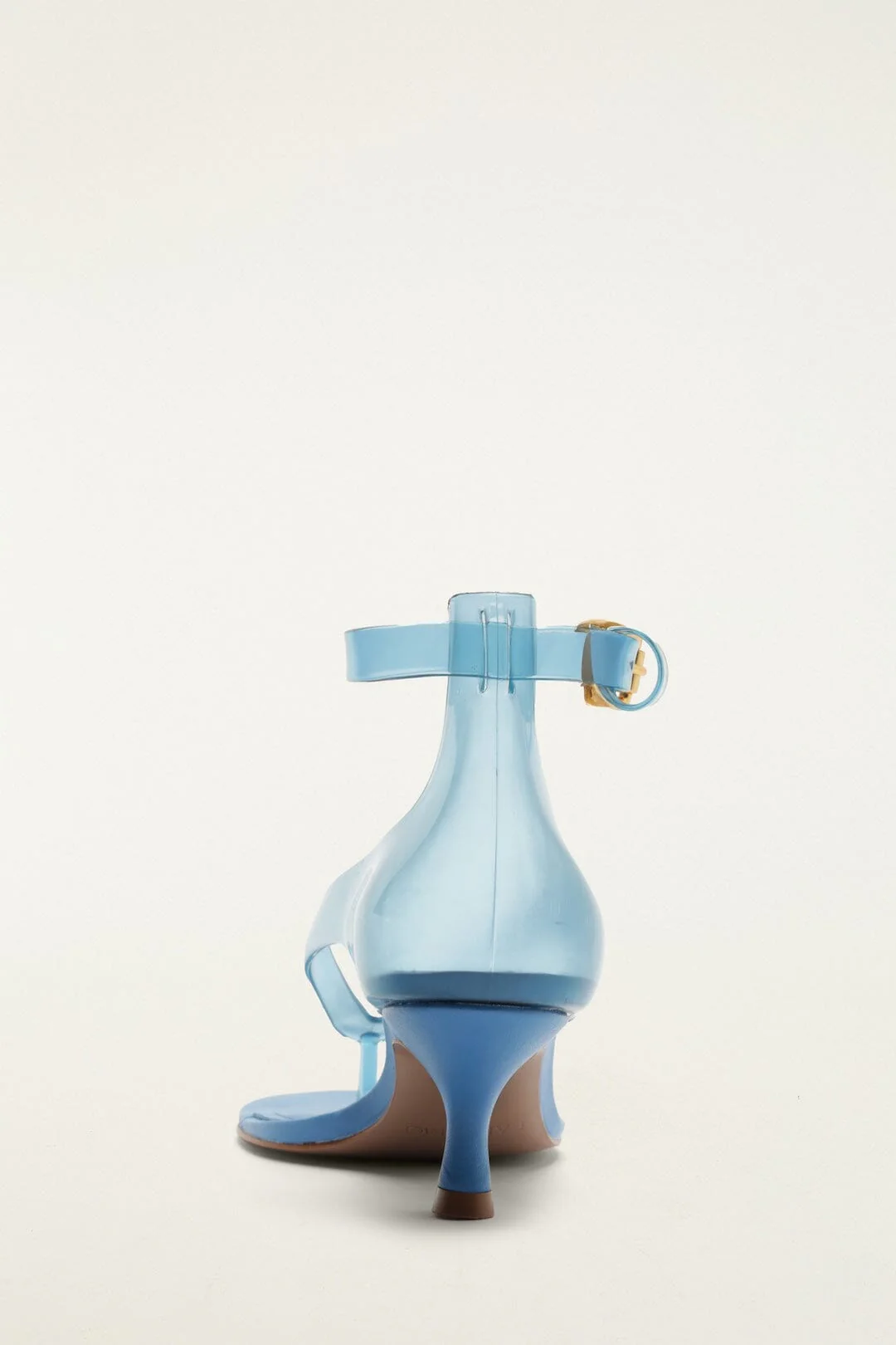 Blue Jelly Heel Sandal - Image 4