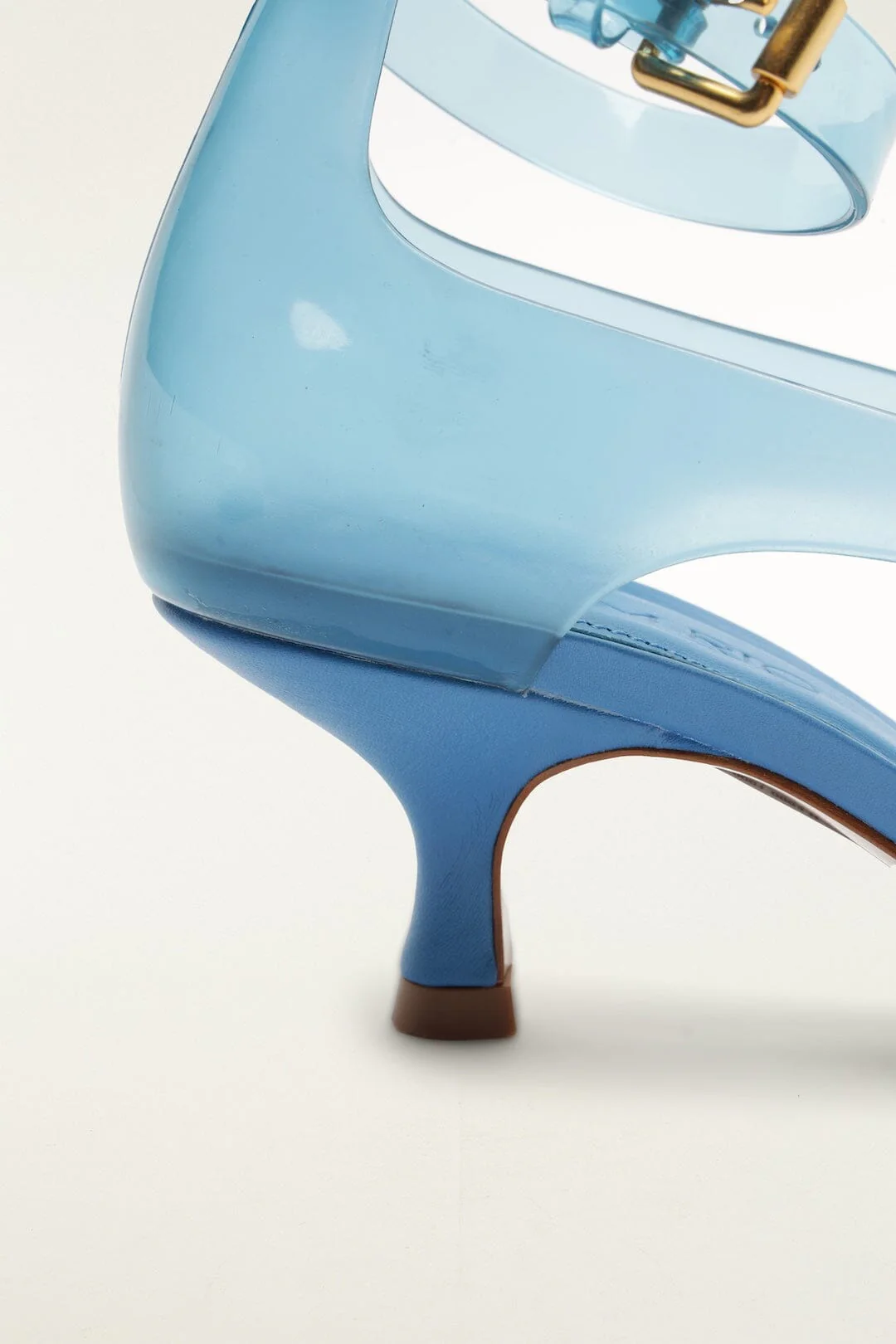 Blue Jelly Heel Sandal - Image 5