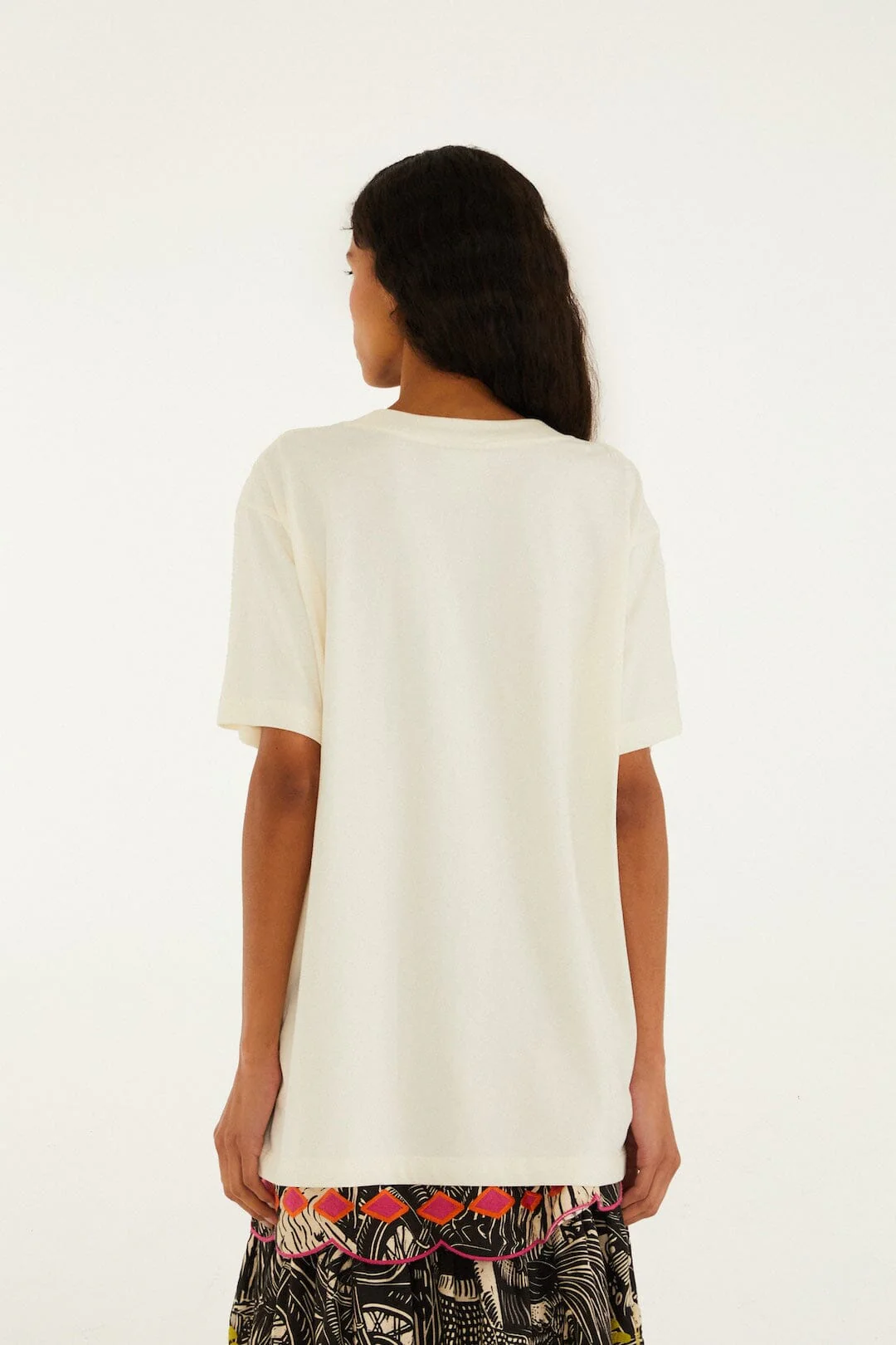 Off-White Latino Americana Organic Cotton T-Shirt - Image 3