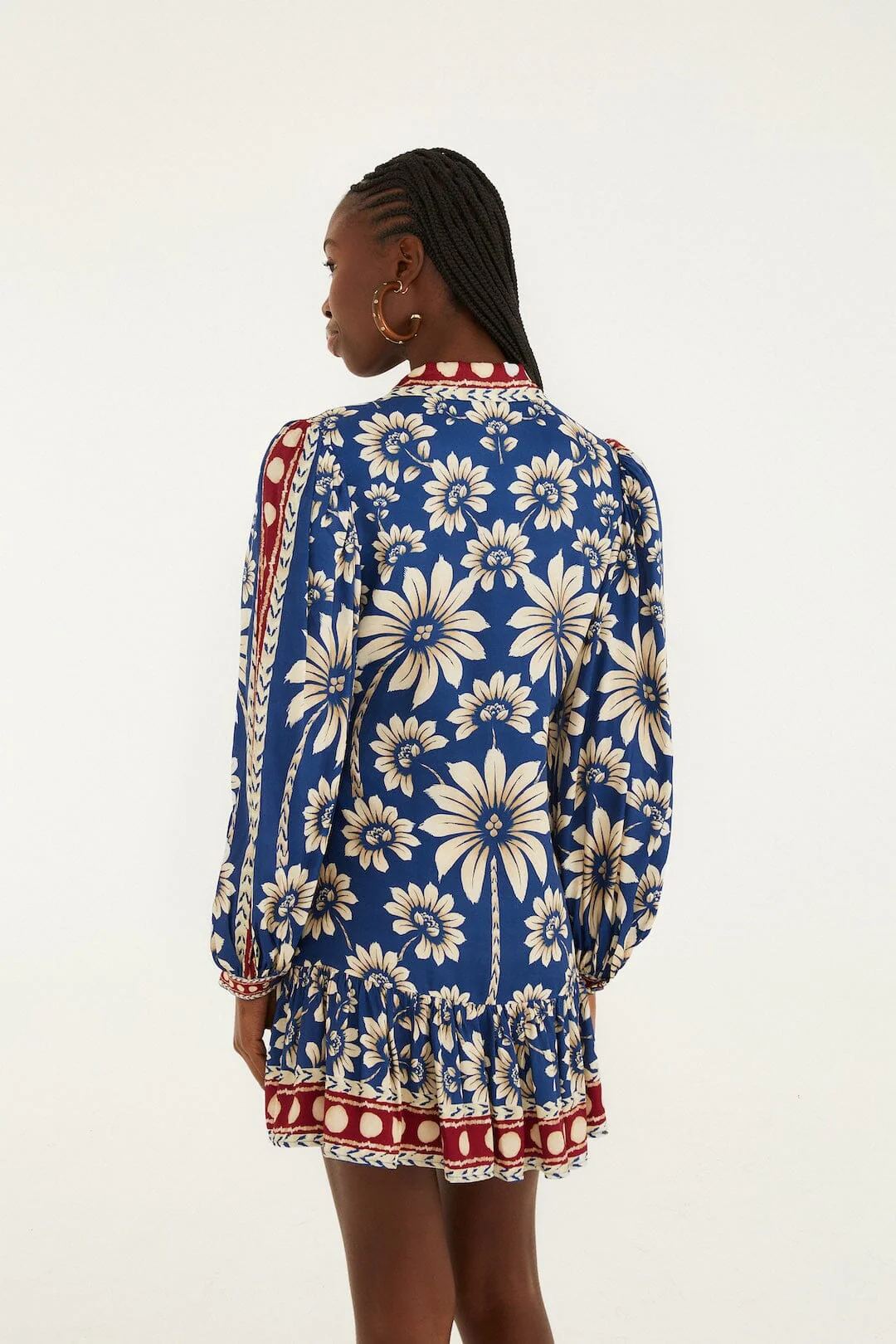 Blue Luna Lenzing_x0099_ Ecovero_x0099_ Viscose Mini Dress - Image 3