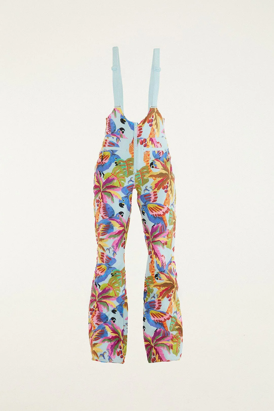 Blue Macaw Suspenders Ski Pants - Image 5