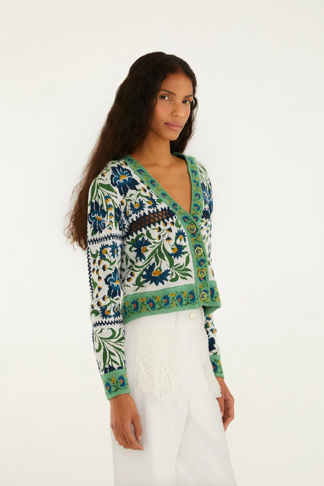 Off-White Manoela Buttoned Knit Cardigan - Image 5