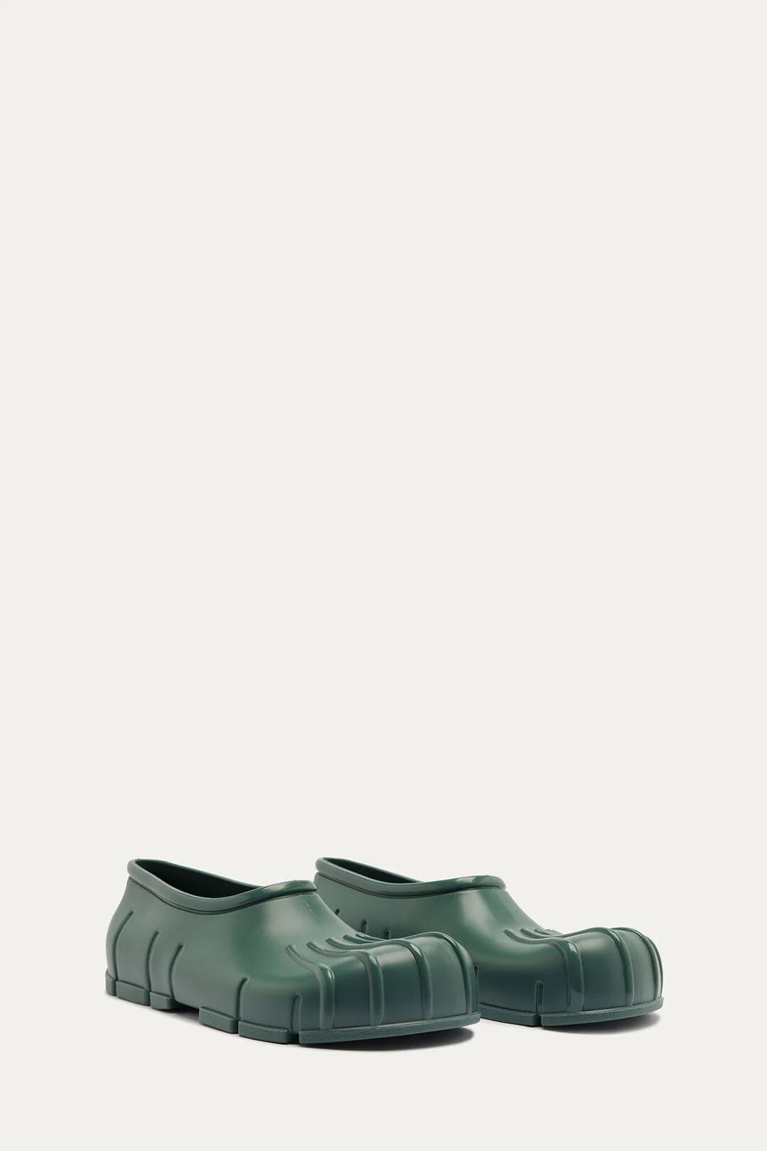 Forest Green Monstera Rain Shoe - Image 2