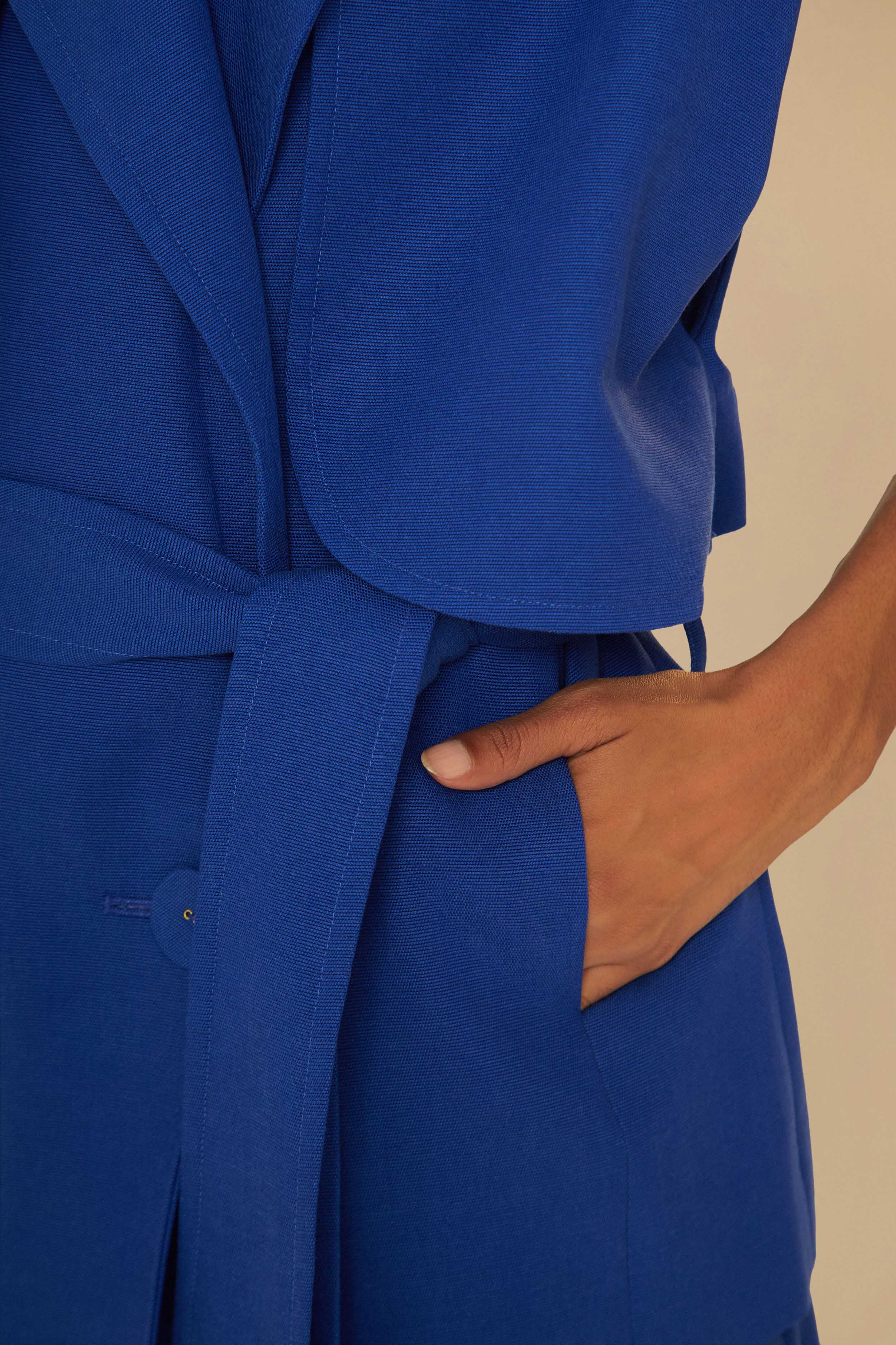 Navy Blue Vest - Image 6