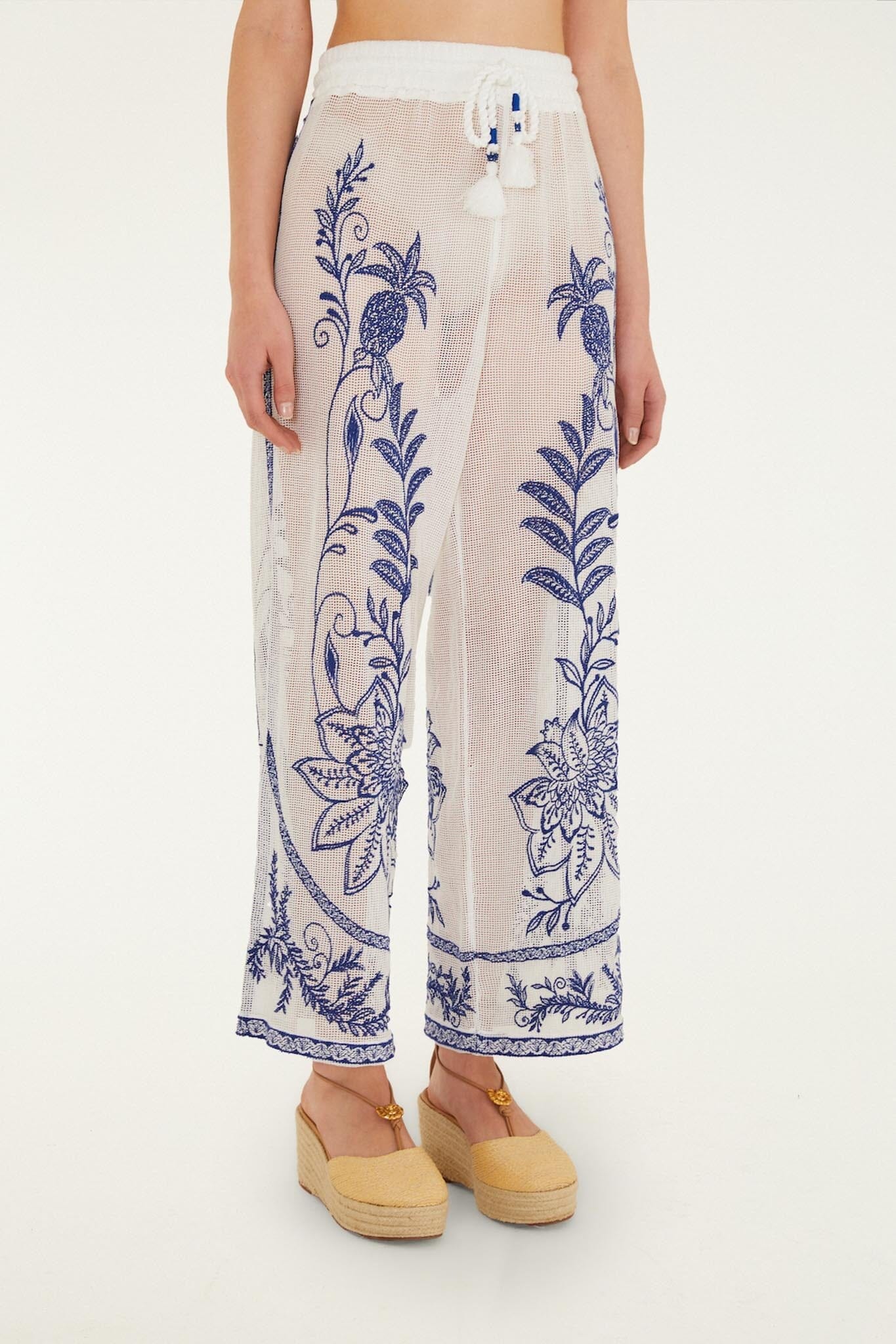 Off-White Nina Embroidery Pants - Image 2