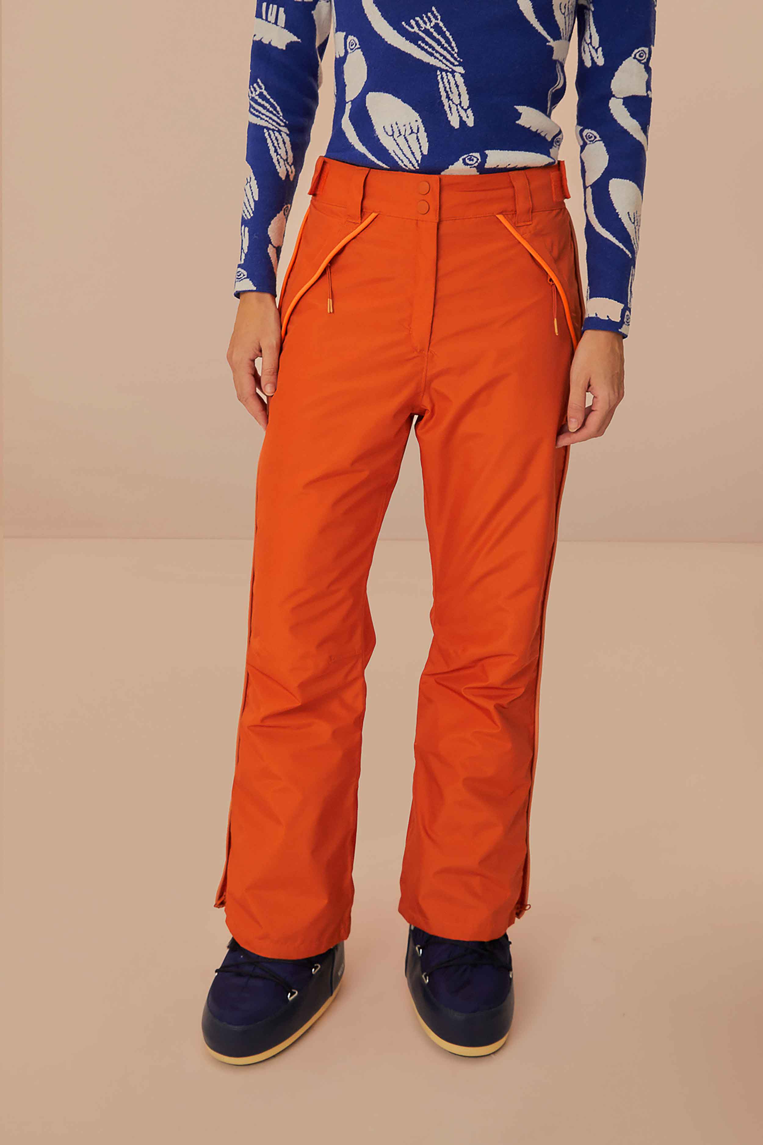 Orange Ski Pants - Image 4