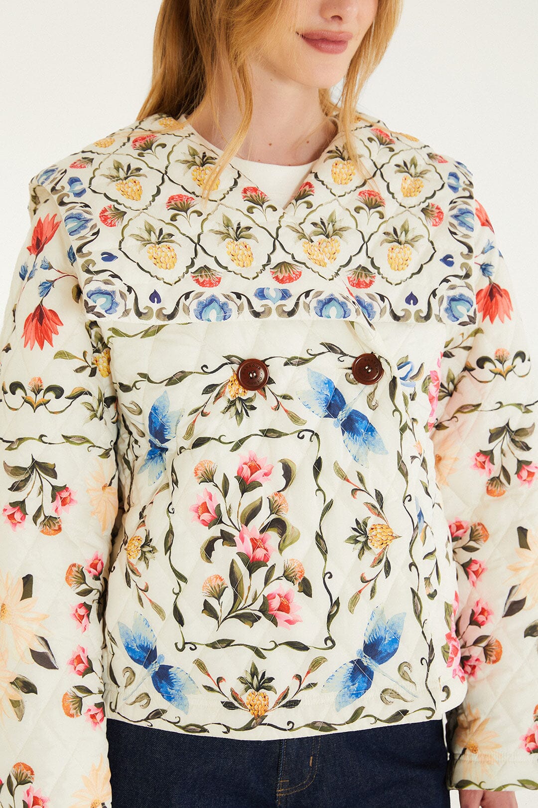 Petal Quilted Jacket - Image 3